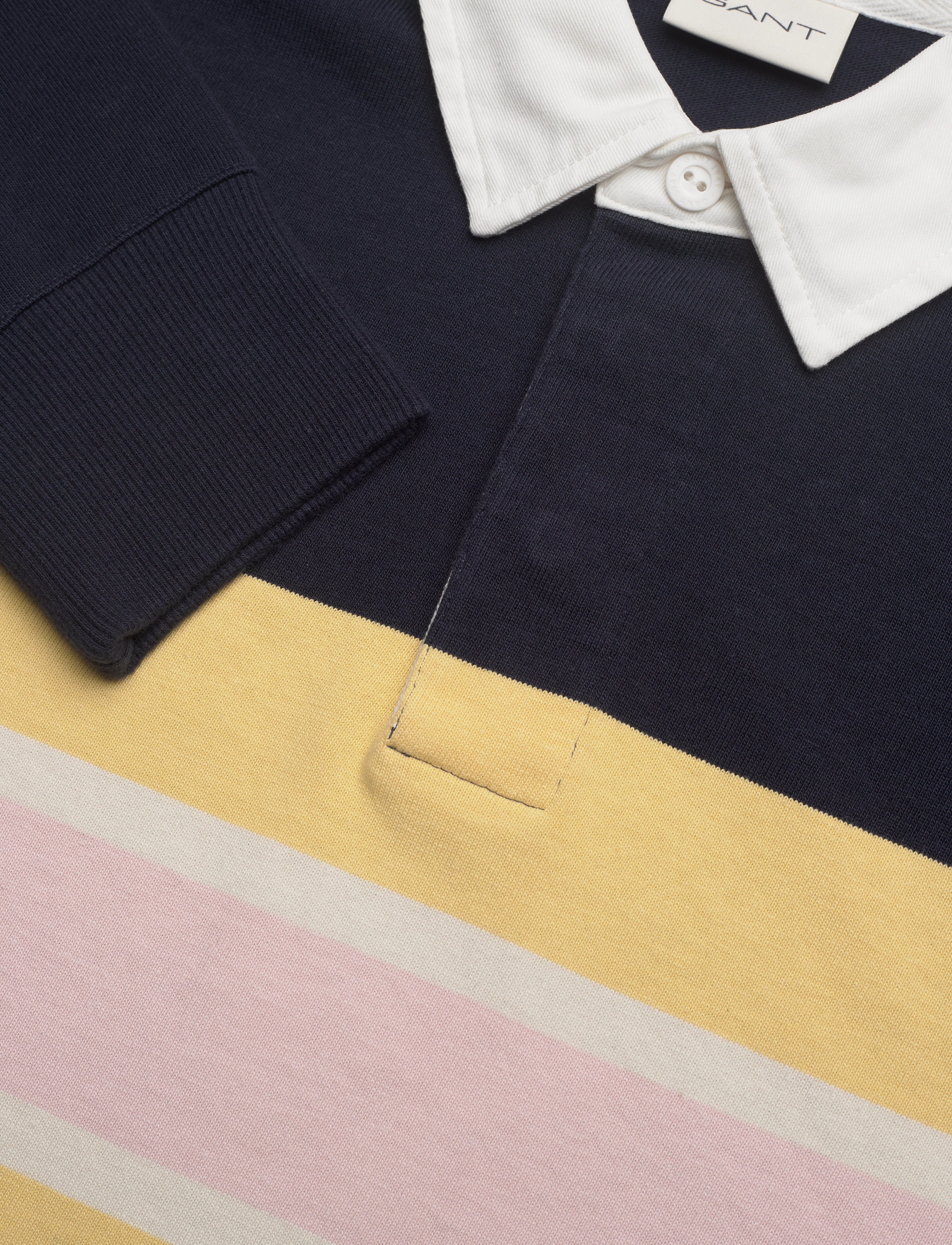 GANT - COLORBLOCK LS RUGGER - evening blue - 2