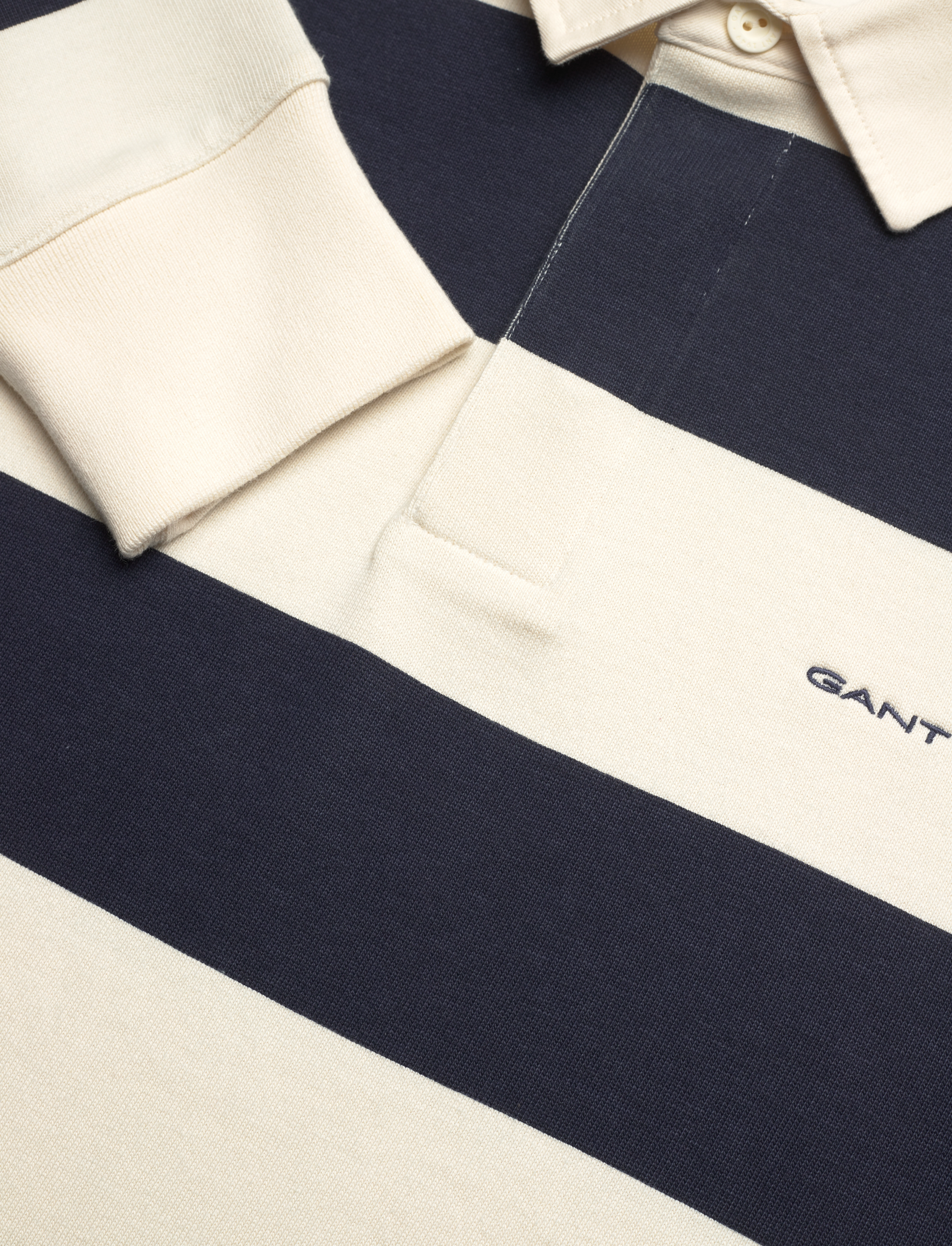 GANT - BLOCK STRIPE HEAVY RUGGER - evening blue - 2