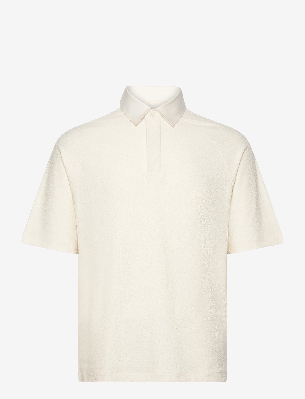 GANT - SS RAGLAN HEAVY RUGGER - cream - 0