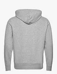 GANT - LOGO HOODIE - hoodies - grey melange - 1