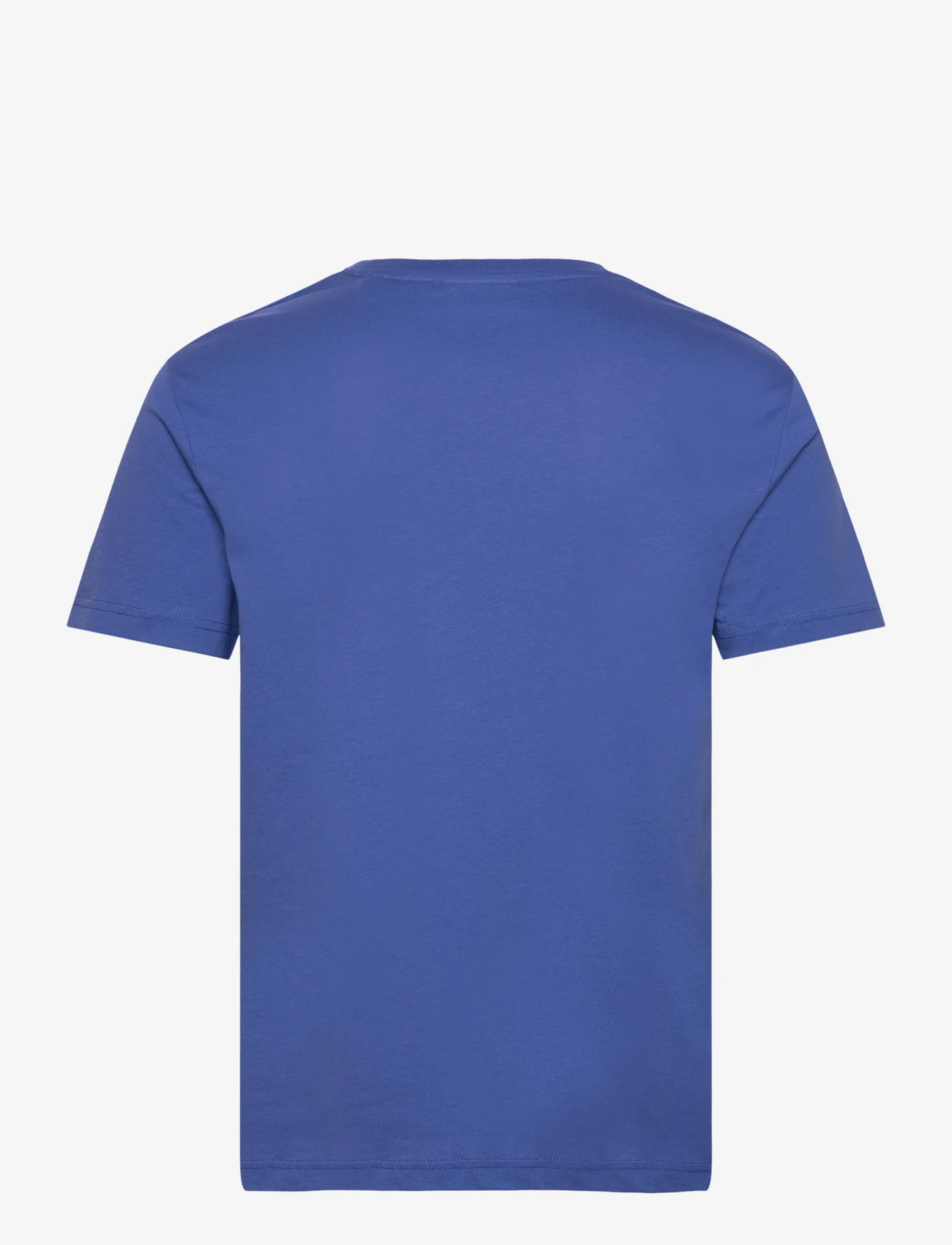 GANT - LOGO SS T-SHIRT - kortermede t-skjorter - rich blue - 1