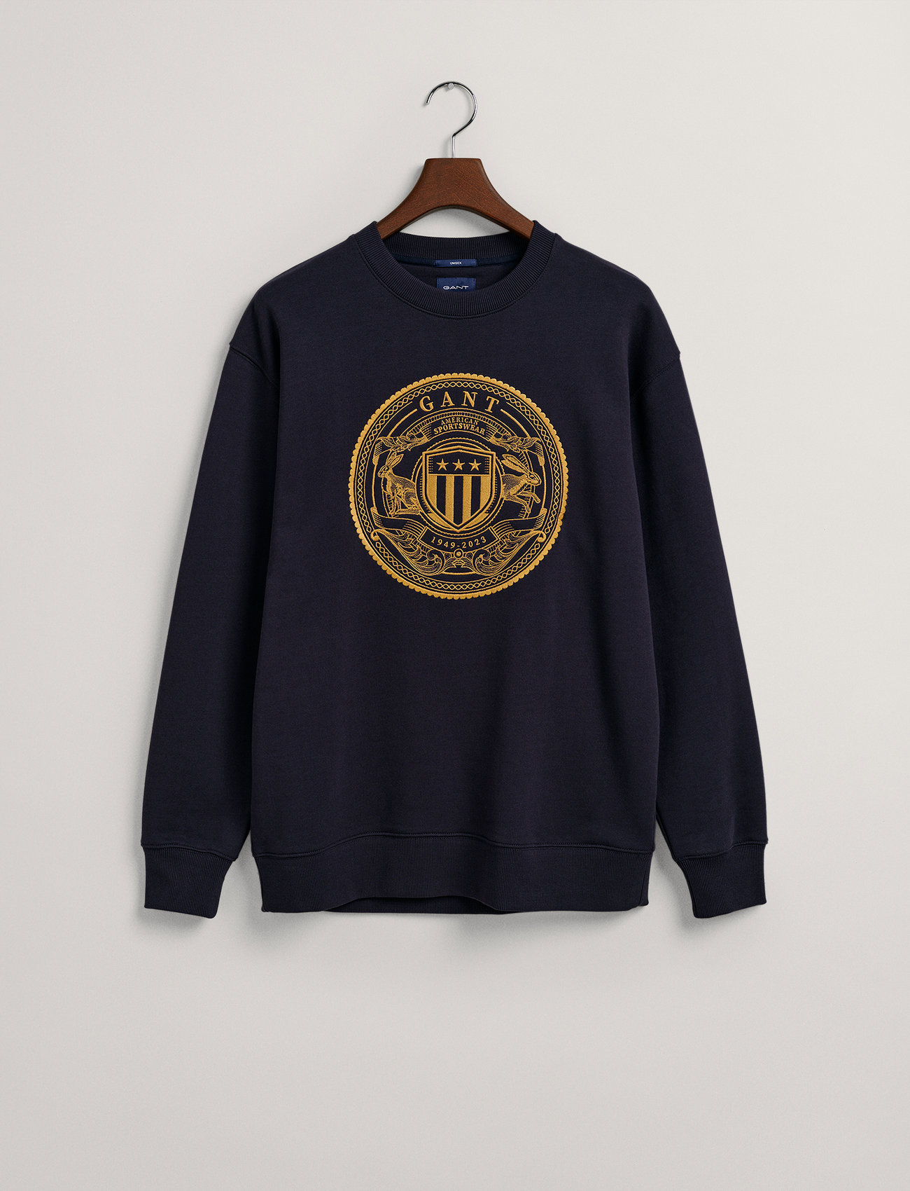 GANT - LNYC. C-NECK - evening blue - 3