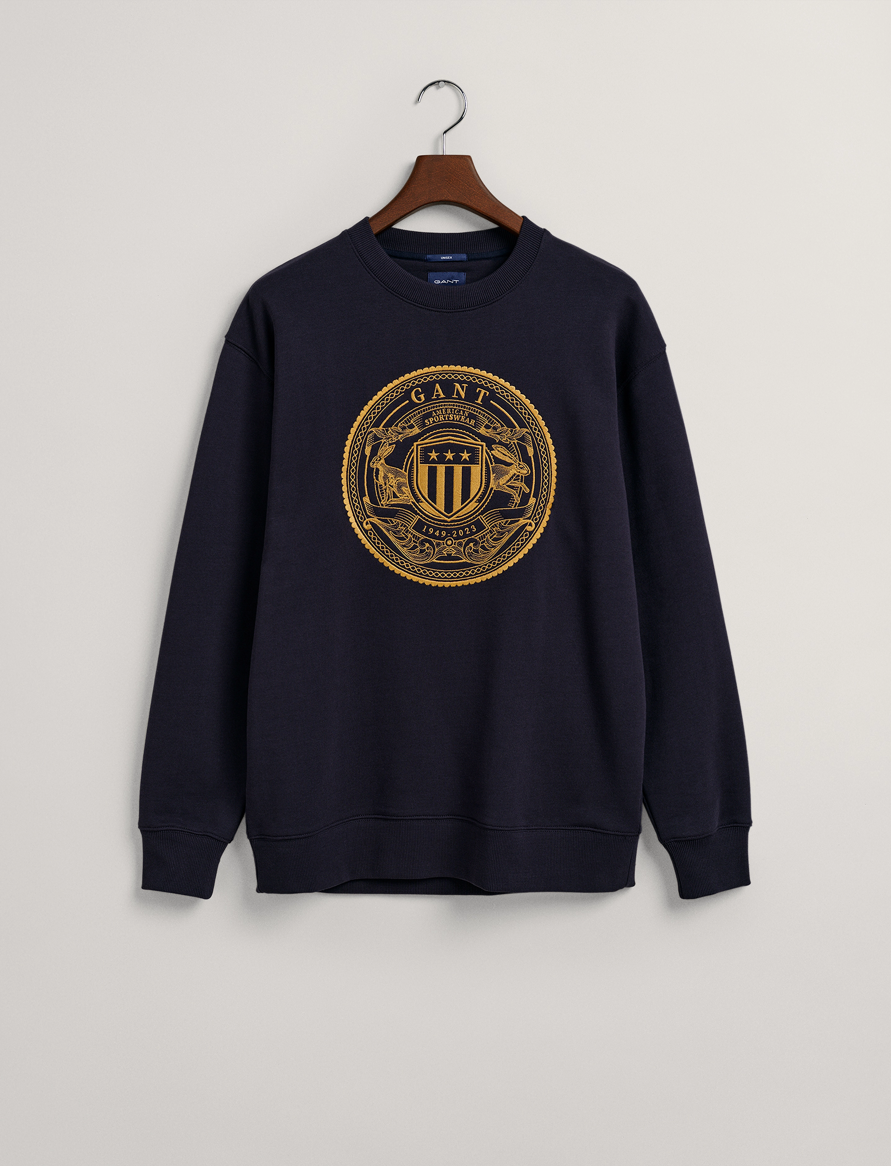 GANT - LNYC. C-NECK - evening blue - 3