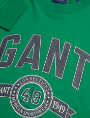 GANT - C-NECK RETRO CREST SWEATER - sweatshirts - lush green - 2