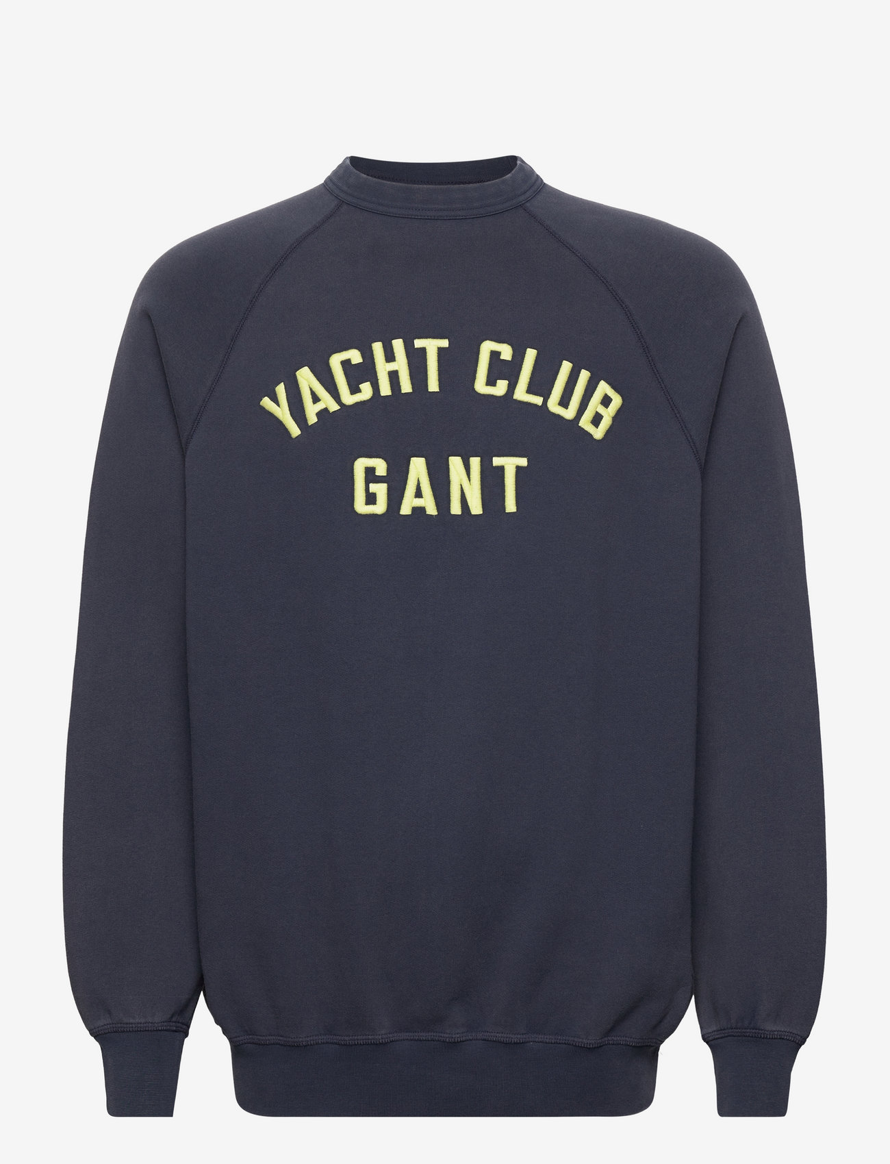 GANT - YACHT C-NECK RAGLAN - swetry - evening blue - 0
