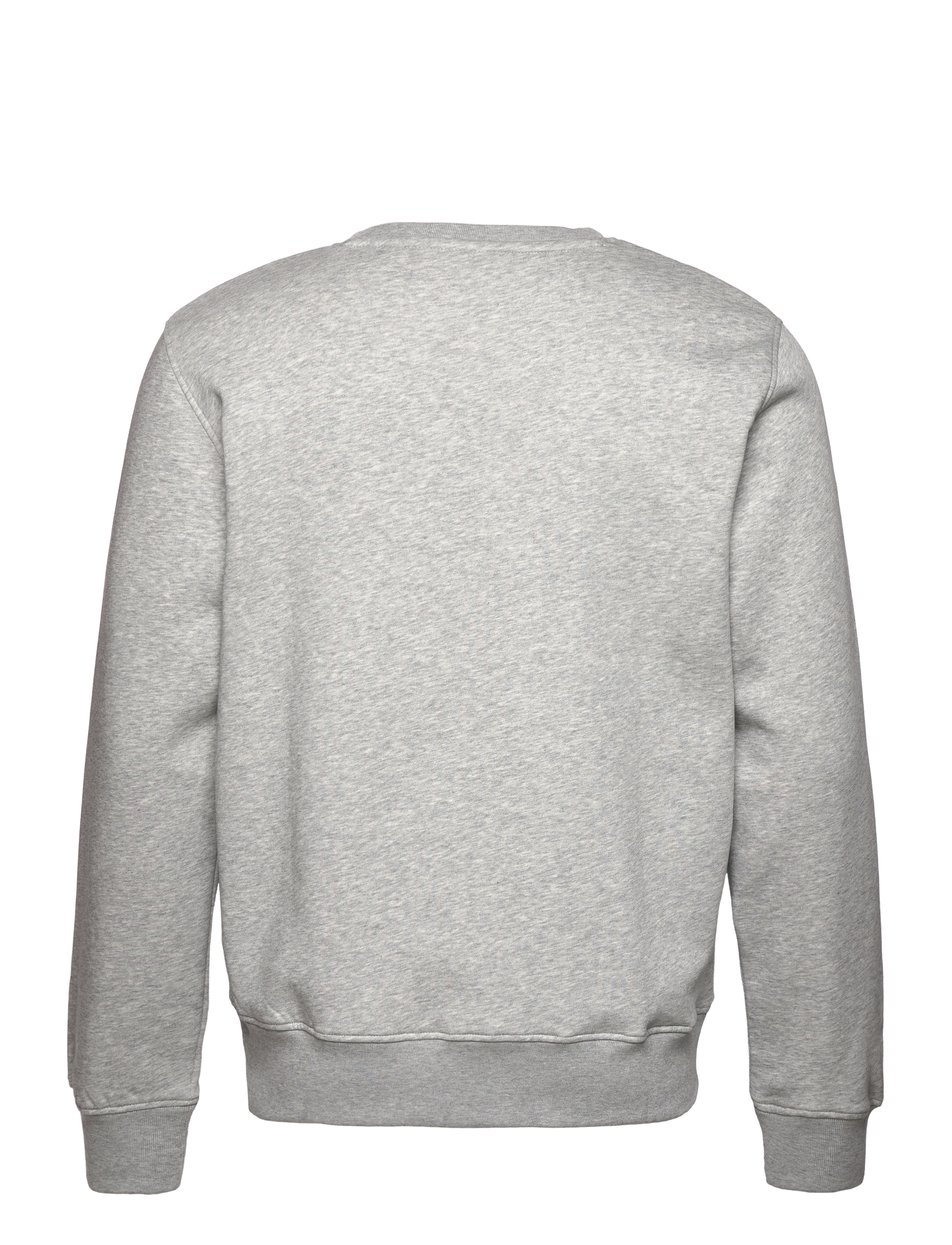 GANT - RETRO SHIELD LOGO C-NECK SWEAT - grey melange - 1