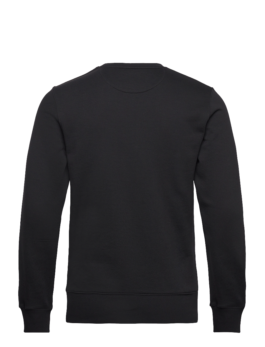 Gant - REG SHIELD C-NECK SWEAT - dressipluusid - black - 2