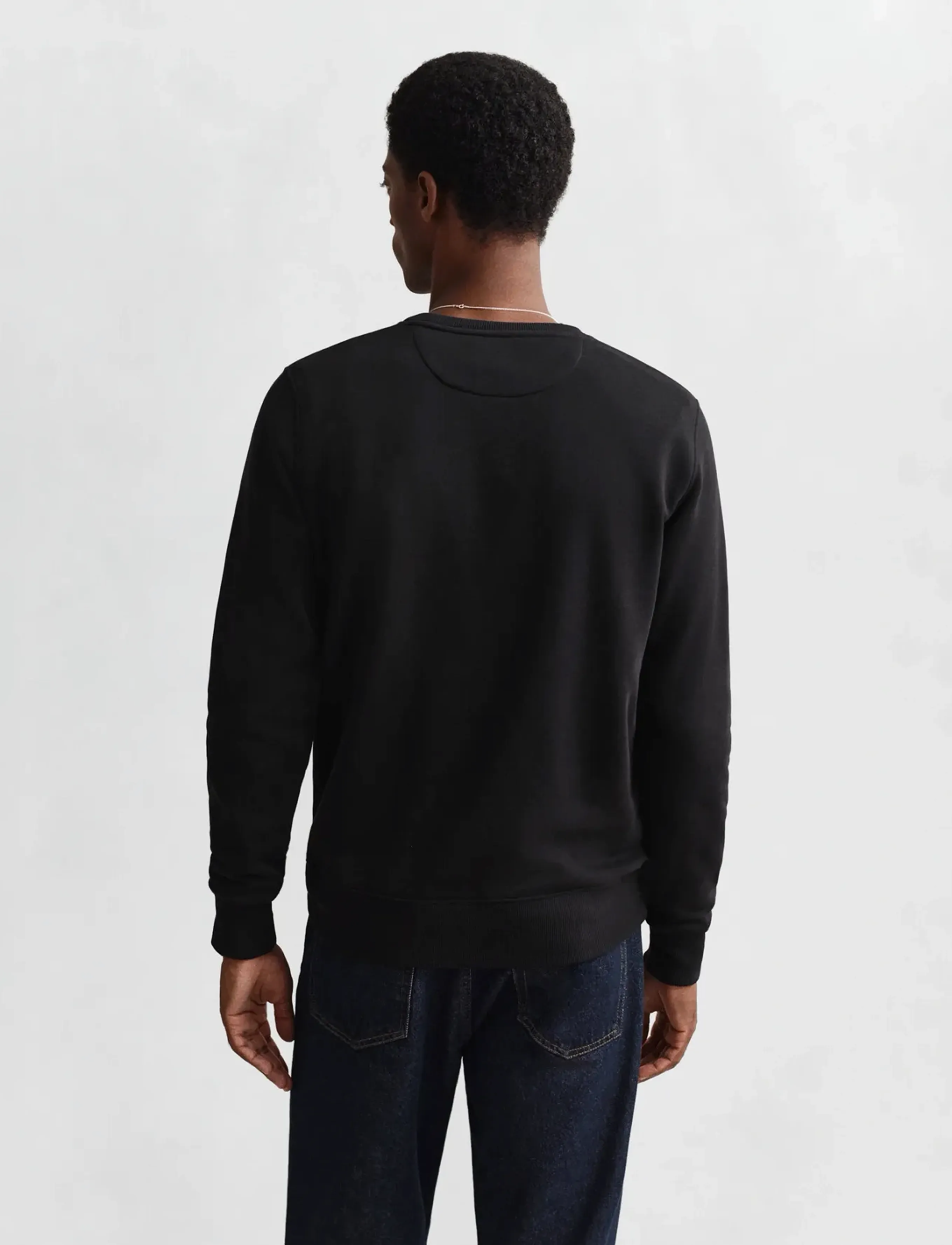 Gant - REG SHIELD C-NECK SWEAT - osta olukorra järgi - black - 2