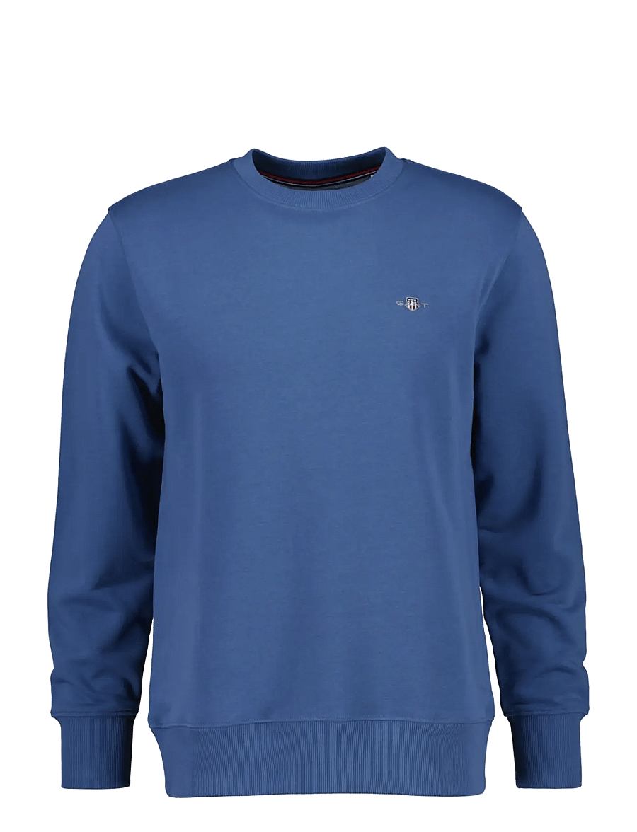 Gant - REG SHIELD C-NECK SWEAT - shop by occasion - blue horizon - 0