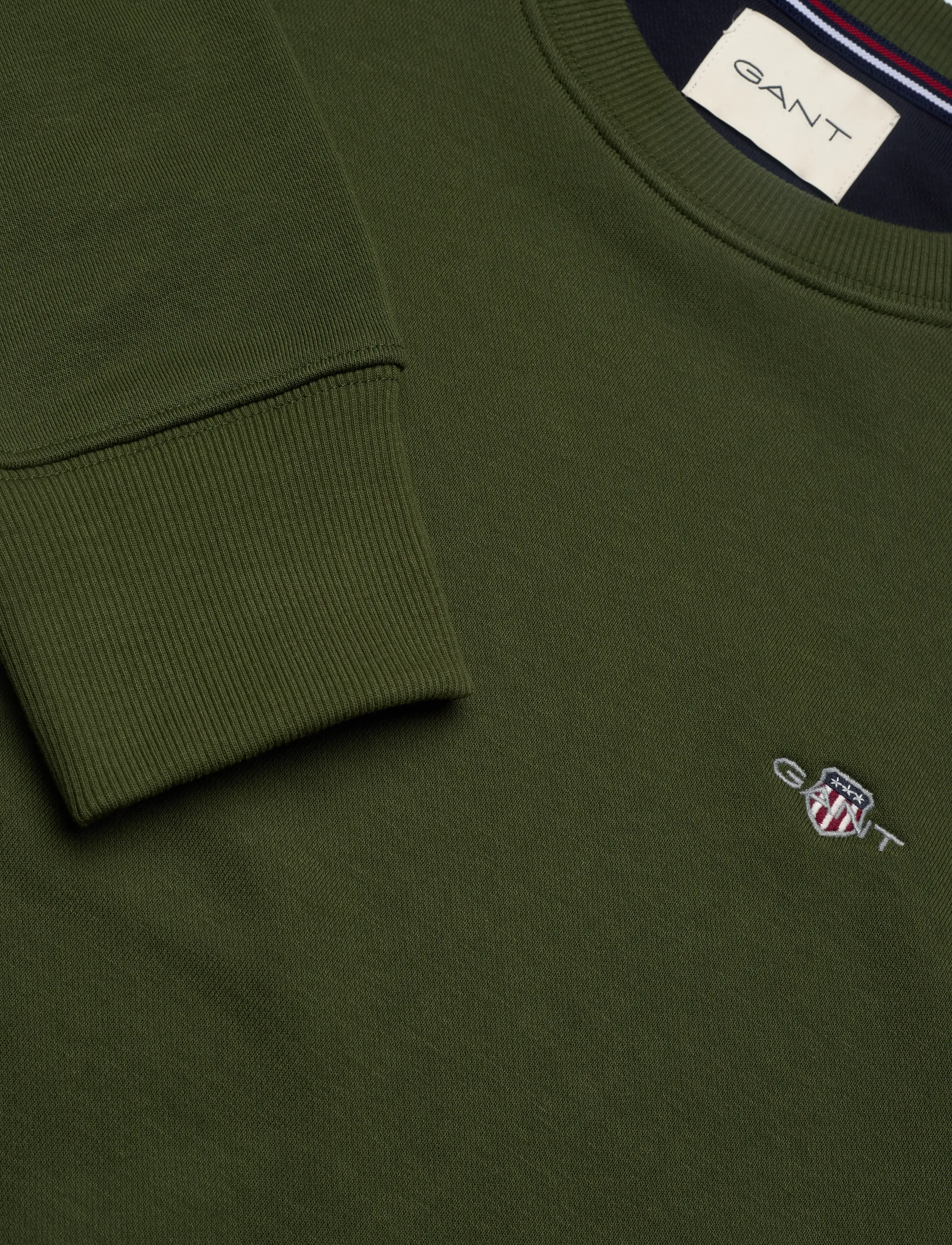 Gant - REG SHIELD C-NECK SWEAT - nach anlass kaufen - country green - 2