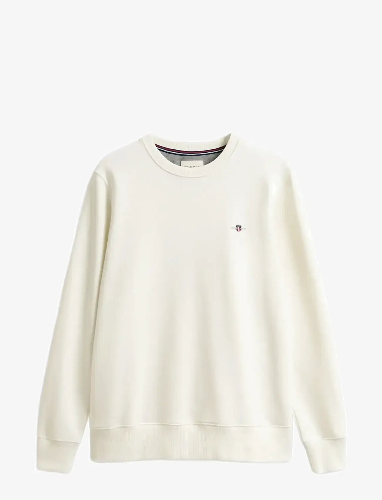 GANT - REG SHIELD C-NECK SWEAT - osta olukorra järgi - eggshell - 1