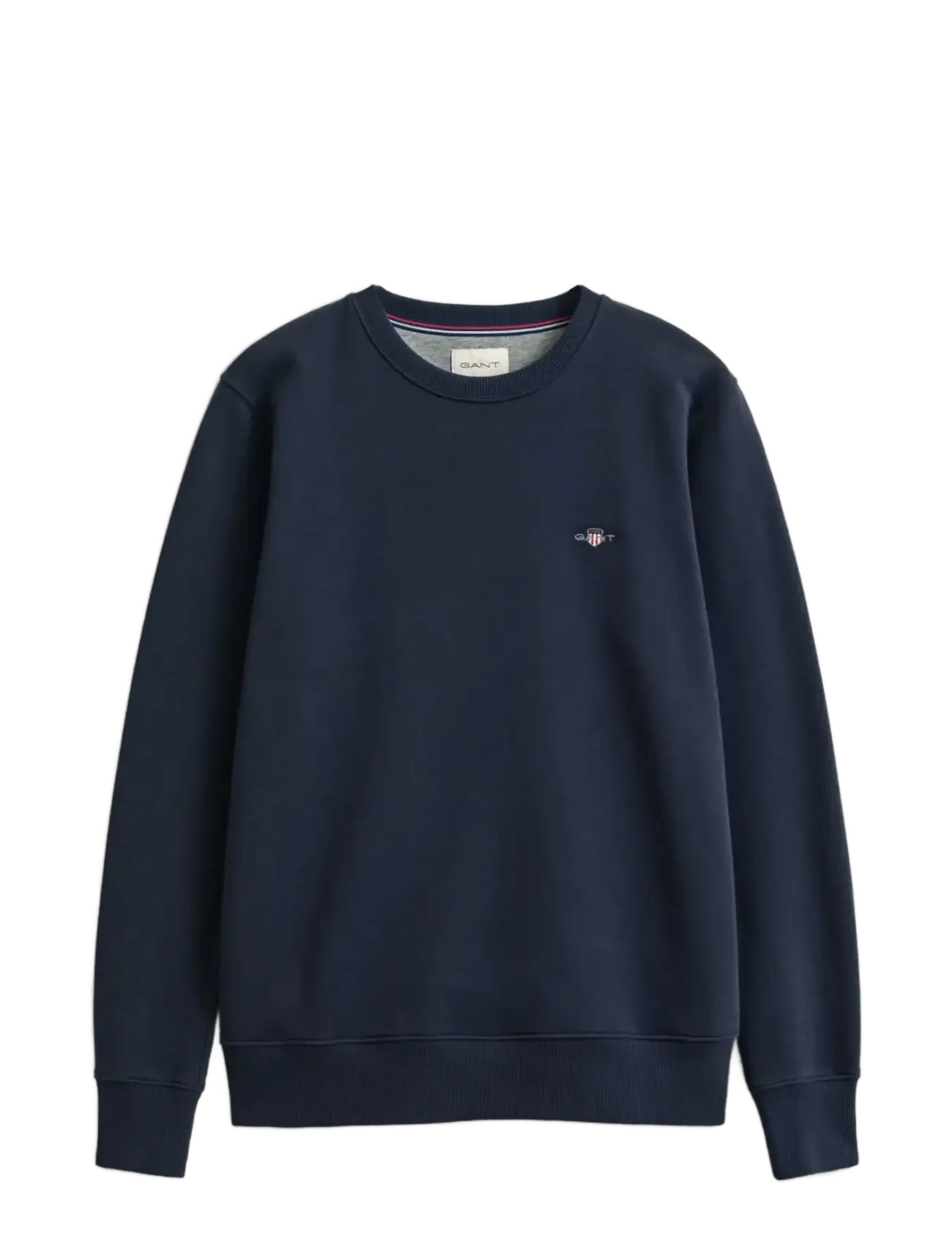 Gant - REG SHIELD C-NECK SWEAT - sweatshirts - evening blue - 4