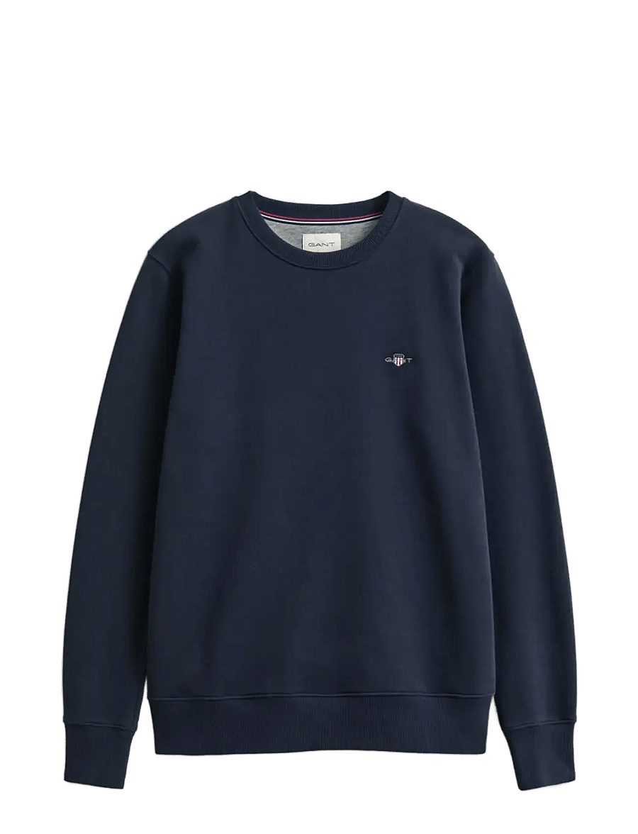 Gant - REG SHIELD C-NECK SWEAT - shop efter anledning - evening blue - 1