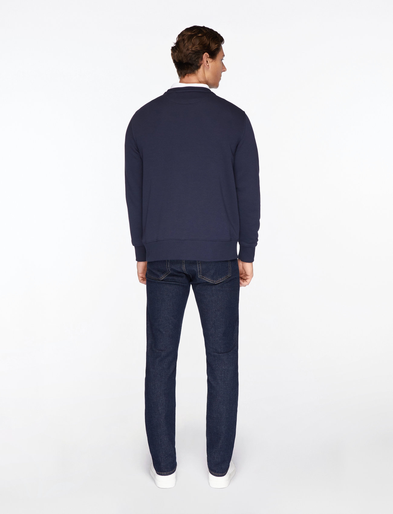 GANT - REG SHIELD C-NECK SWEAT - nach anlass kaufen - evening blue - 5