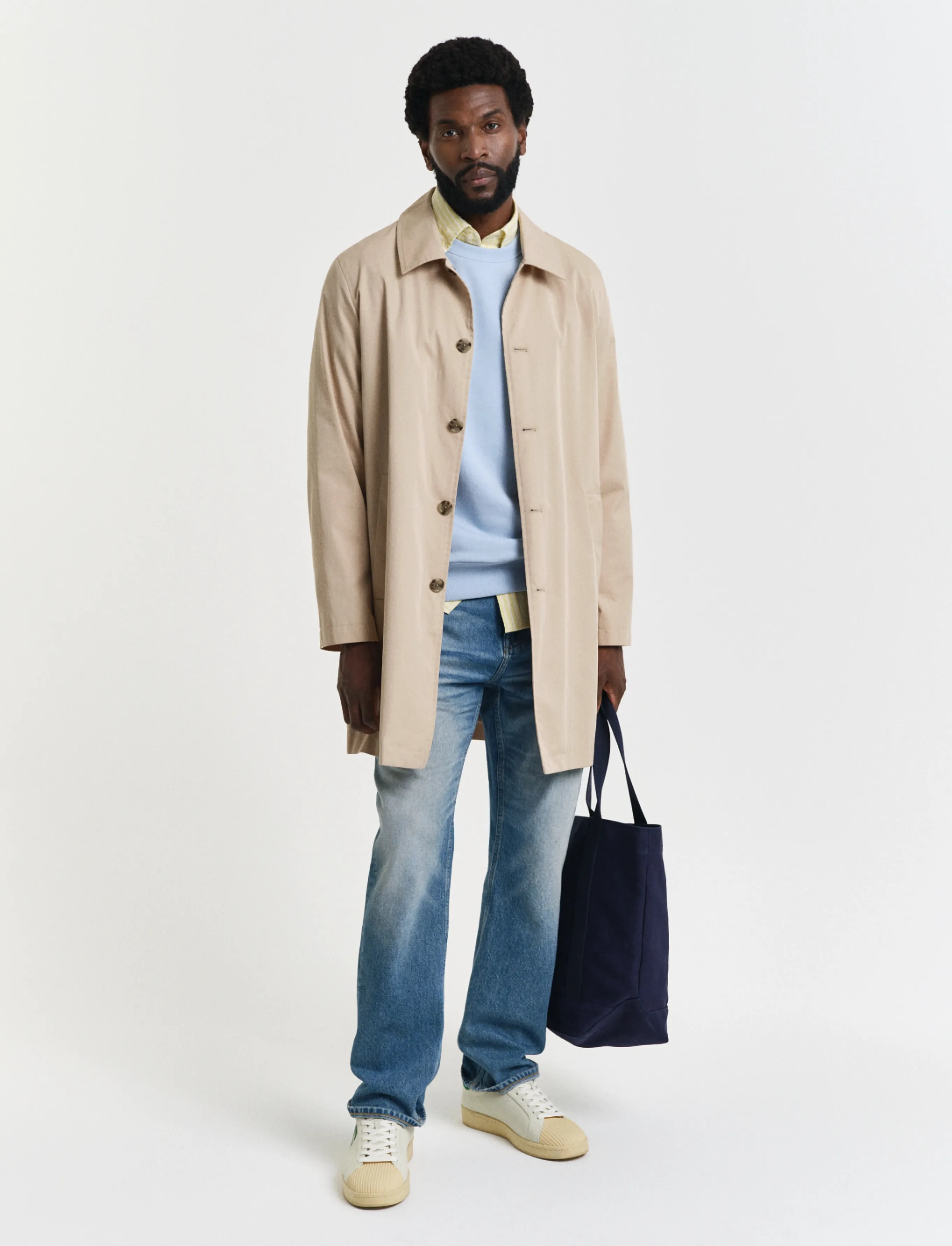 Gant - REG SHIELD C-NECK SWEAT - shoppa efter tillfälle - fresh blue - 5