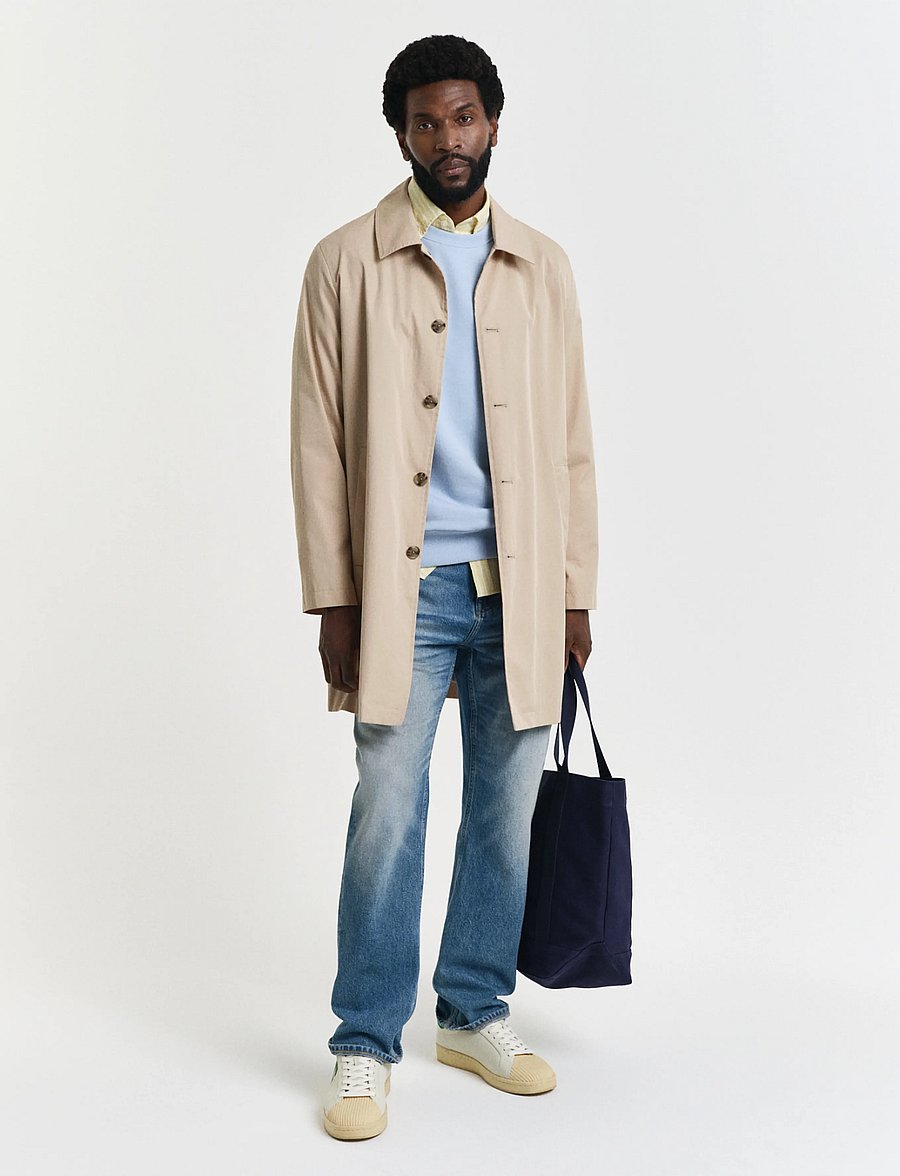 Gant - REG SHIELD C-NECK SWEAT - dressipluusid - fresh blue - 5