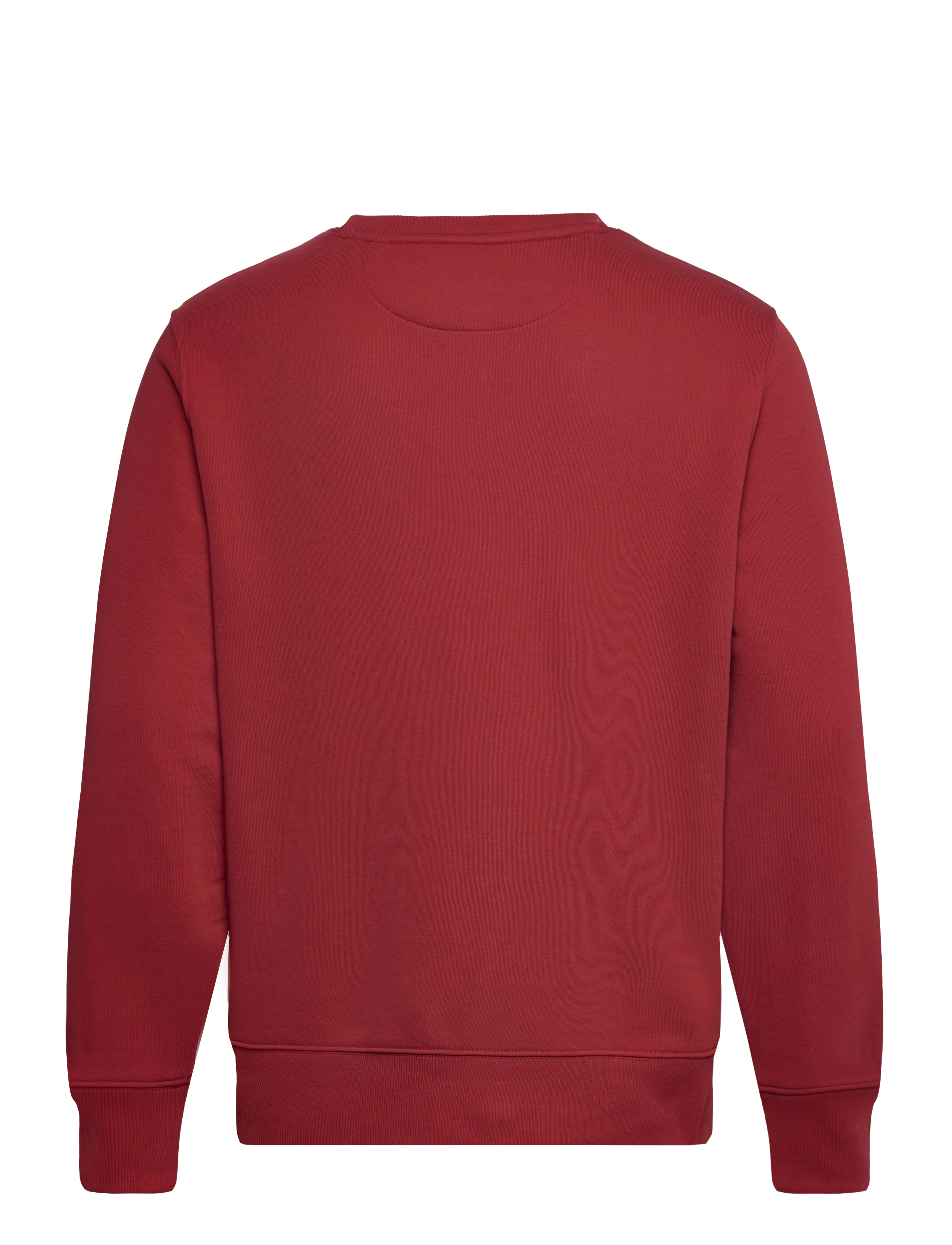 Gant - REG SHIELD C-NECK SWEAT - sweatshirts - iron red - 1