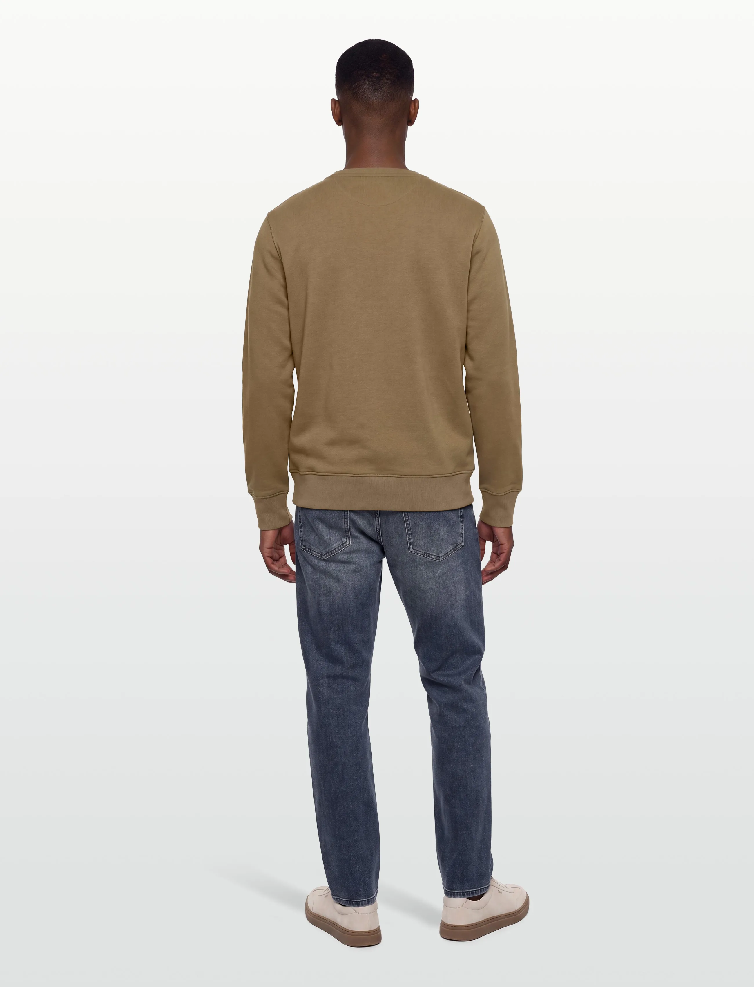 Gant - REG SHIELD C-NECK SWEAT - shop by occasion - light taupe - 4