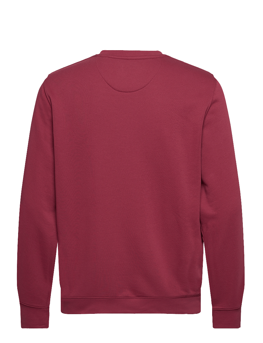 Gant - REG SHIELD C-NECK SWEAT - dressipluusid - plumped red - 1