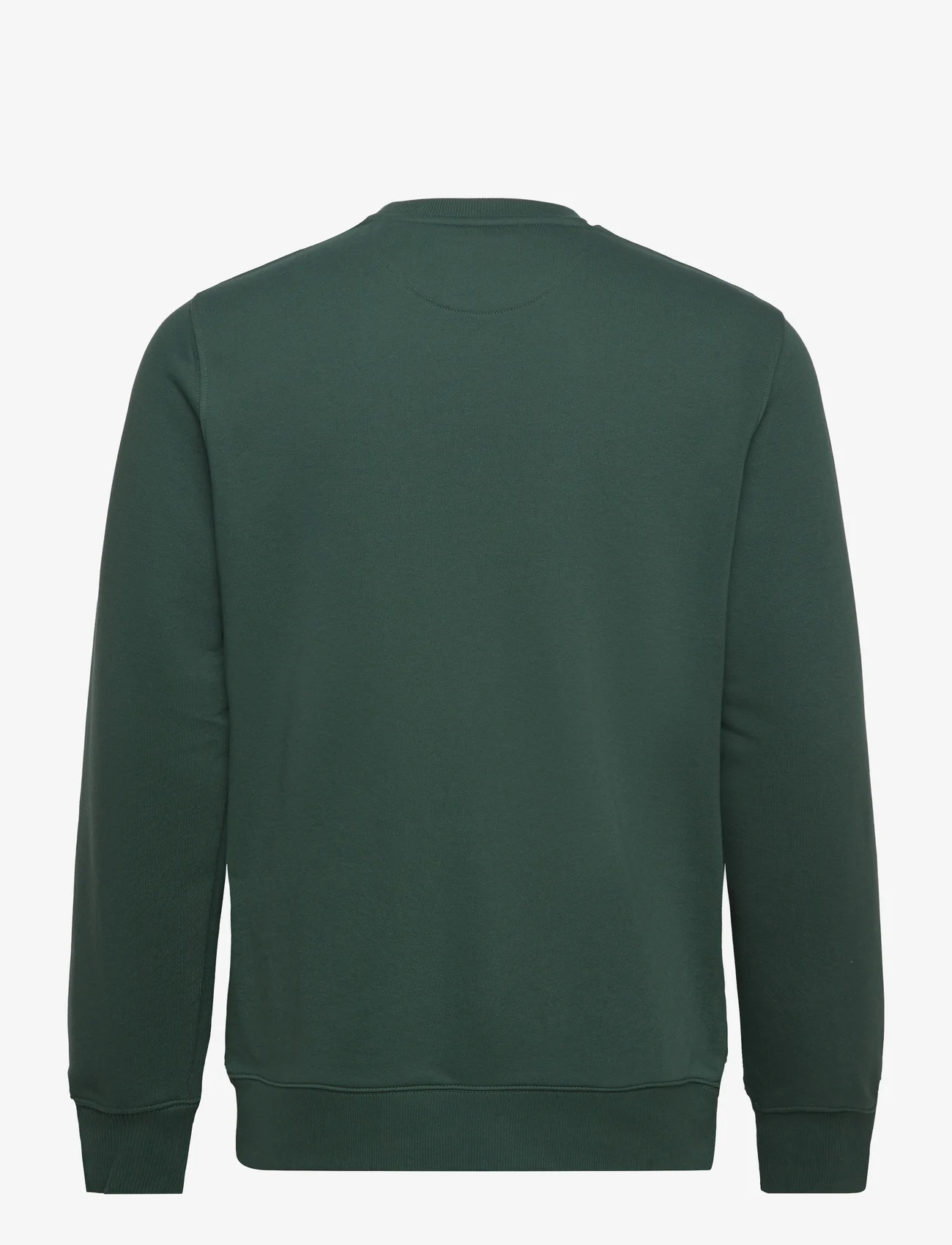GANT - REG SHIELD C-NECK SWEAT - sweatshirts - tartan green - 1