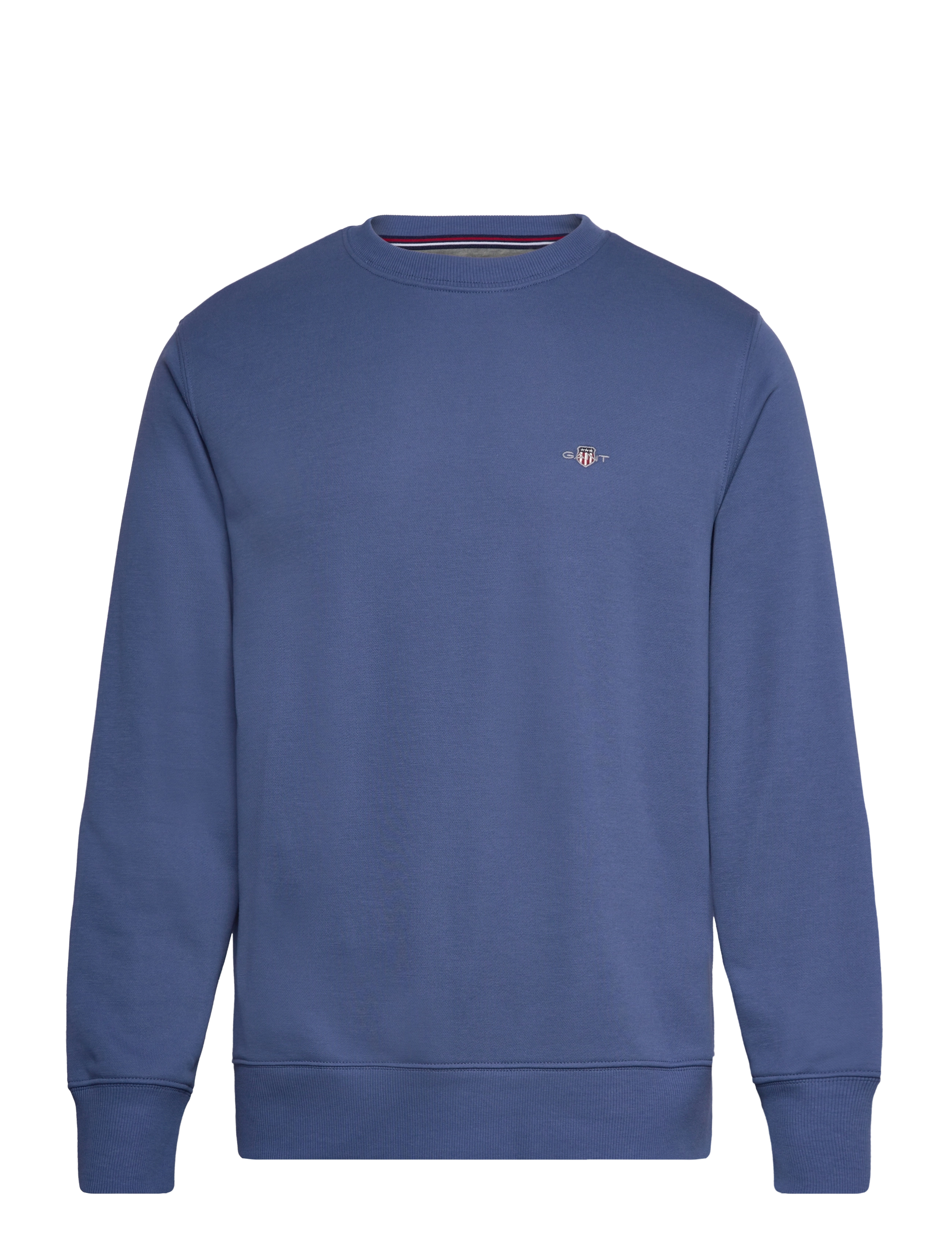 Gant REG SHIELD C-NECK SWEAT - Sweatshirts - VINTAGE BLUE / blue