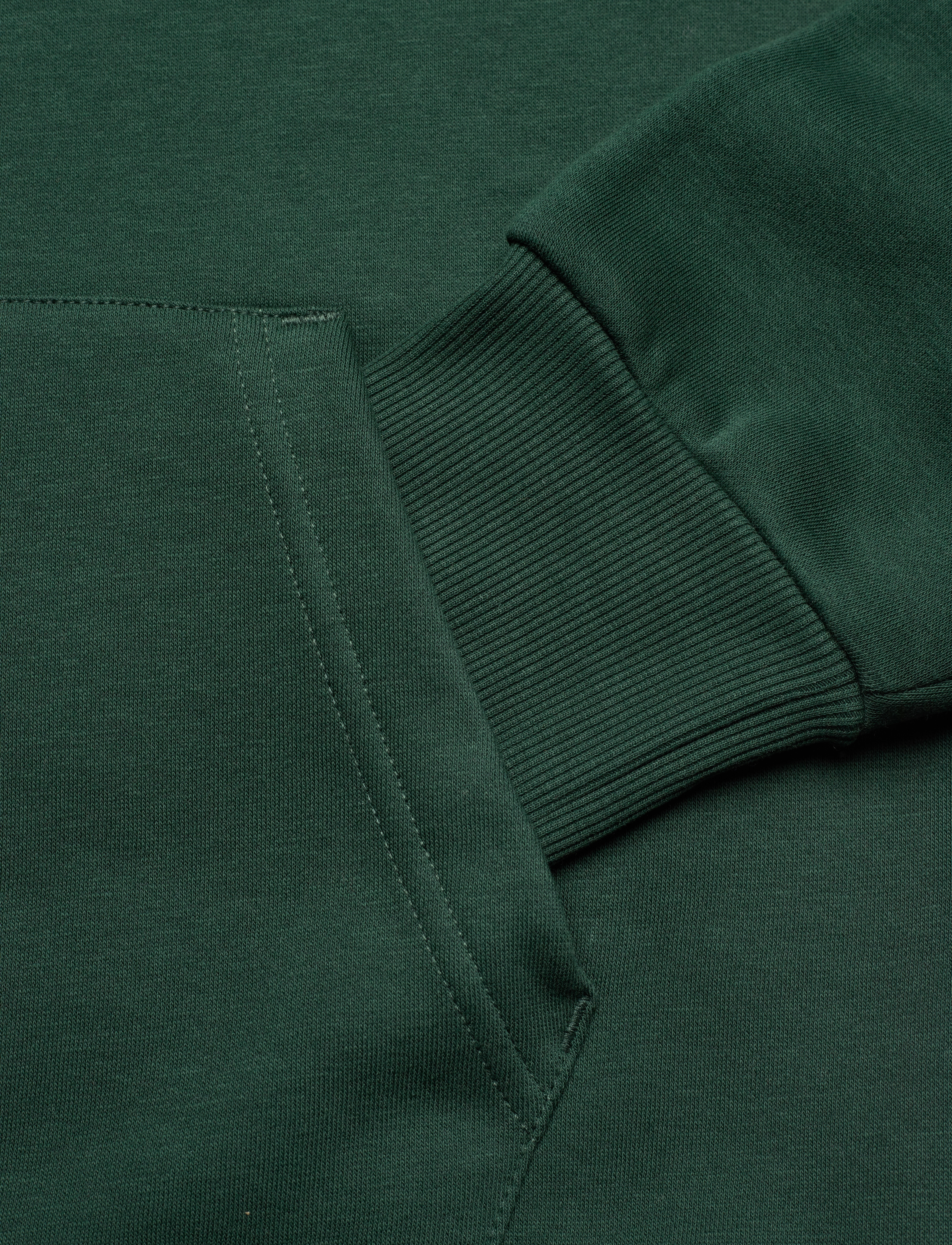 GANT - SMALL LOGO HOODIE - tartan green - 3