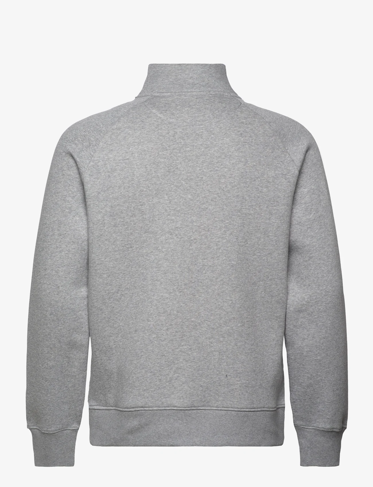 GANT - ARCH HALF-ZIP - sweatshirts - grey melange - 1