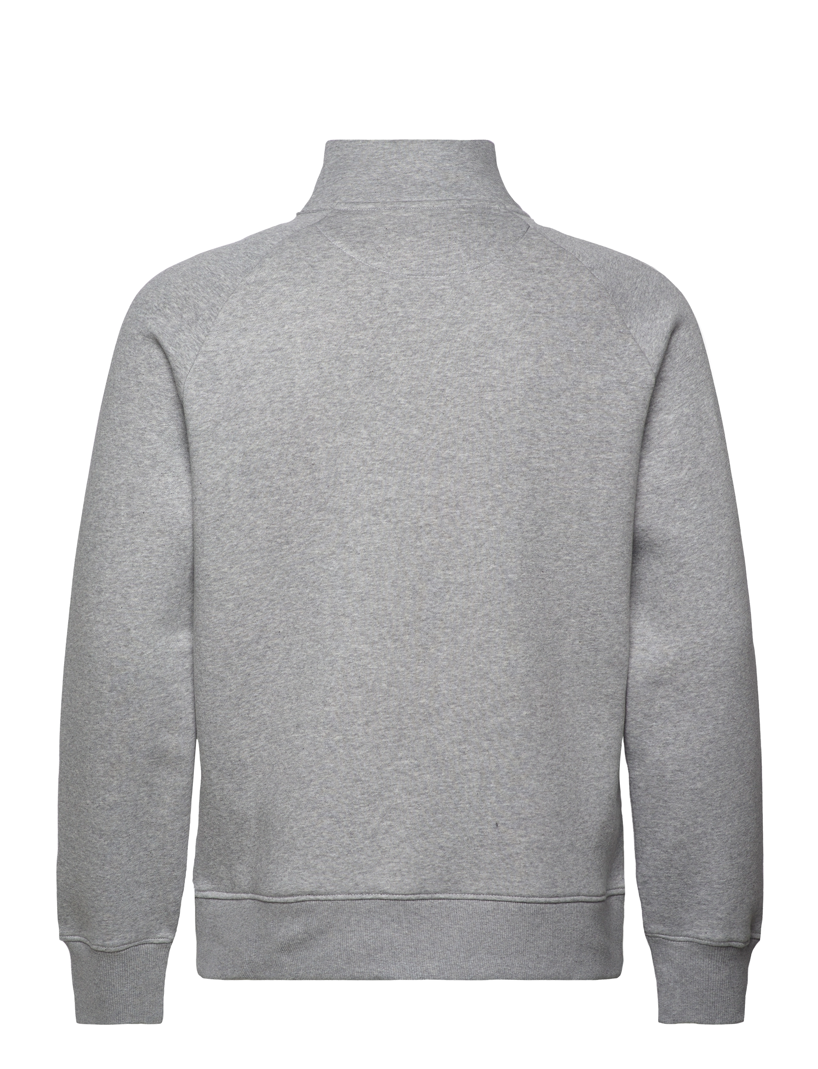 GANT - ARCH HALF-ZIP - grey melange - 1