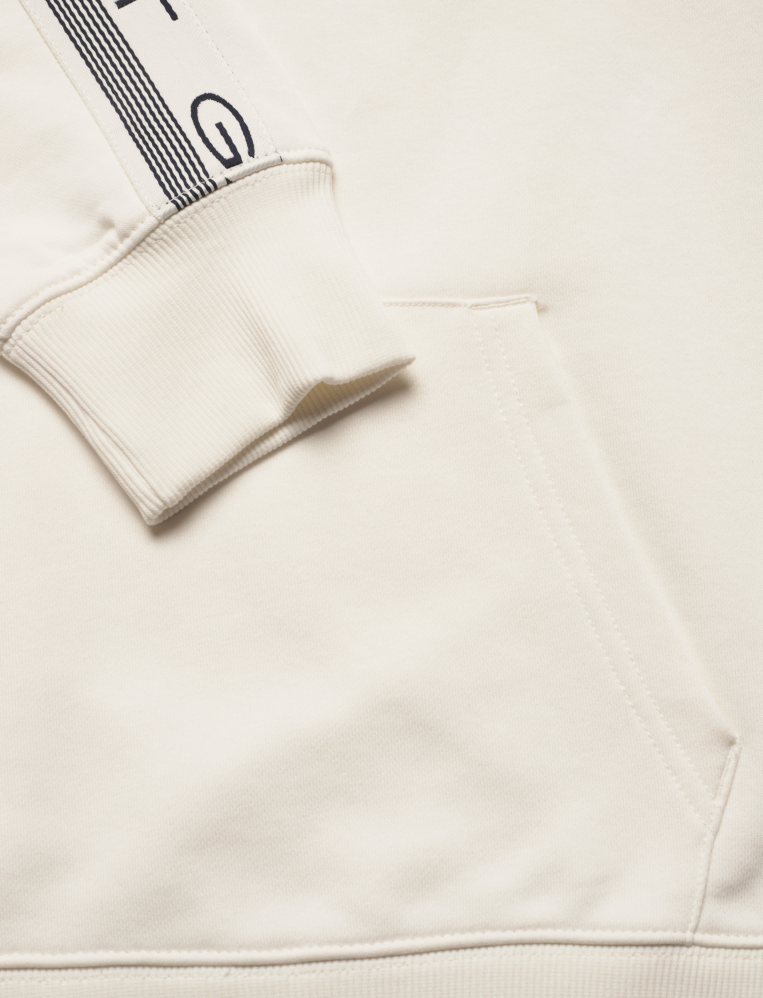 GANT - D1. 13 STRIPES SWEAT HOODIE - eggshell - 5