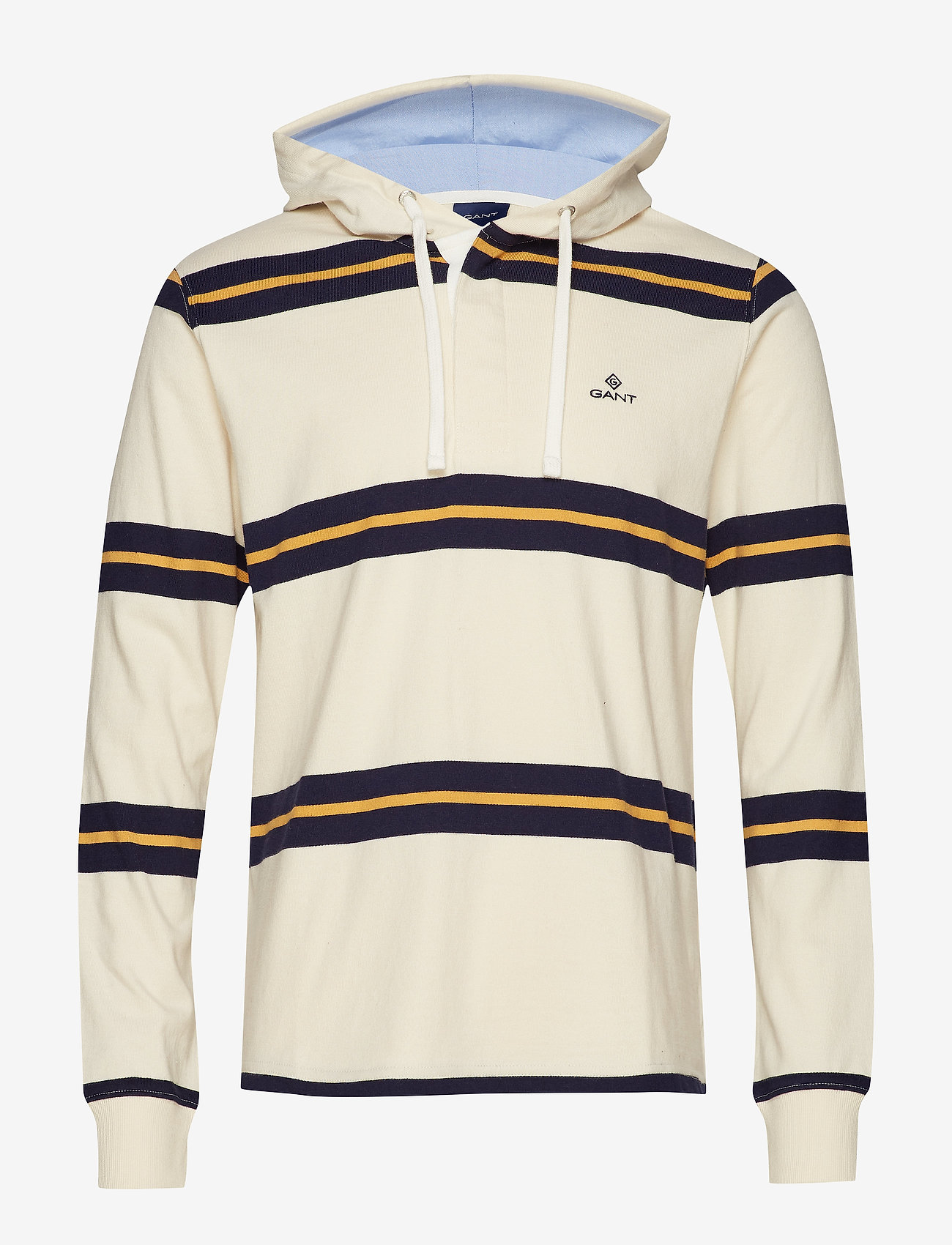 GANT - D1. RUGGER HOODIE - cream - 0