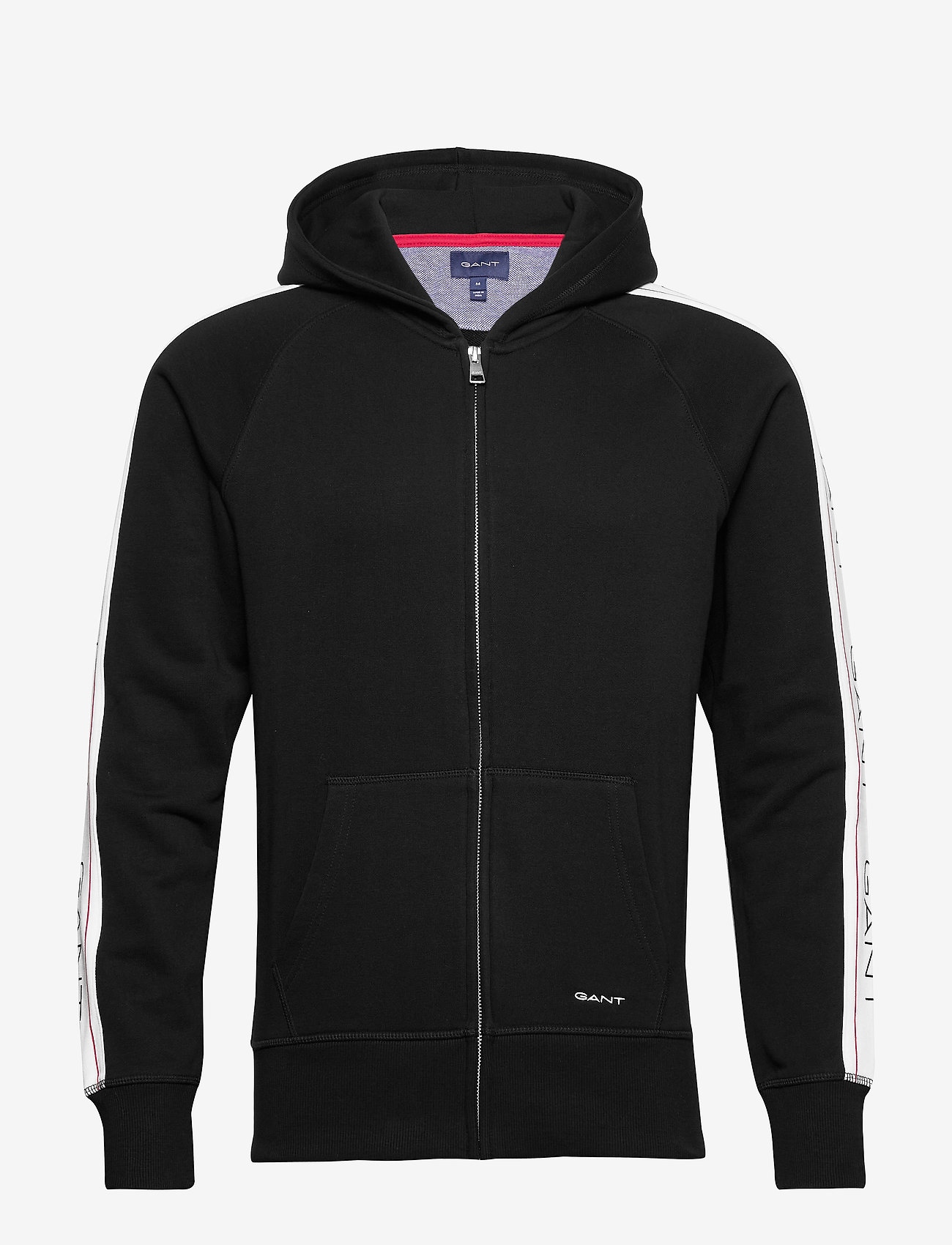GANT - D1. GANT ARCHIVE ZIP HOODIE - black - 0