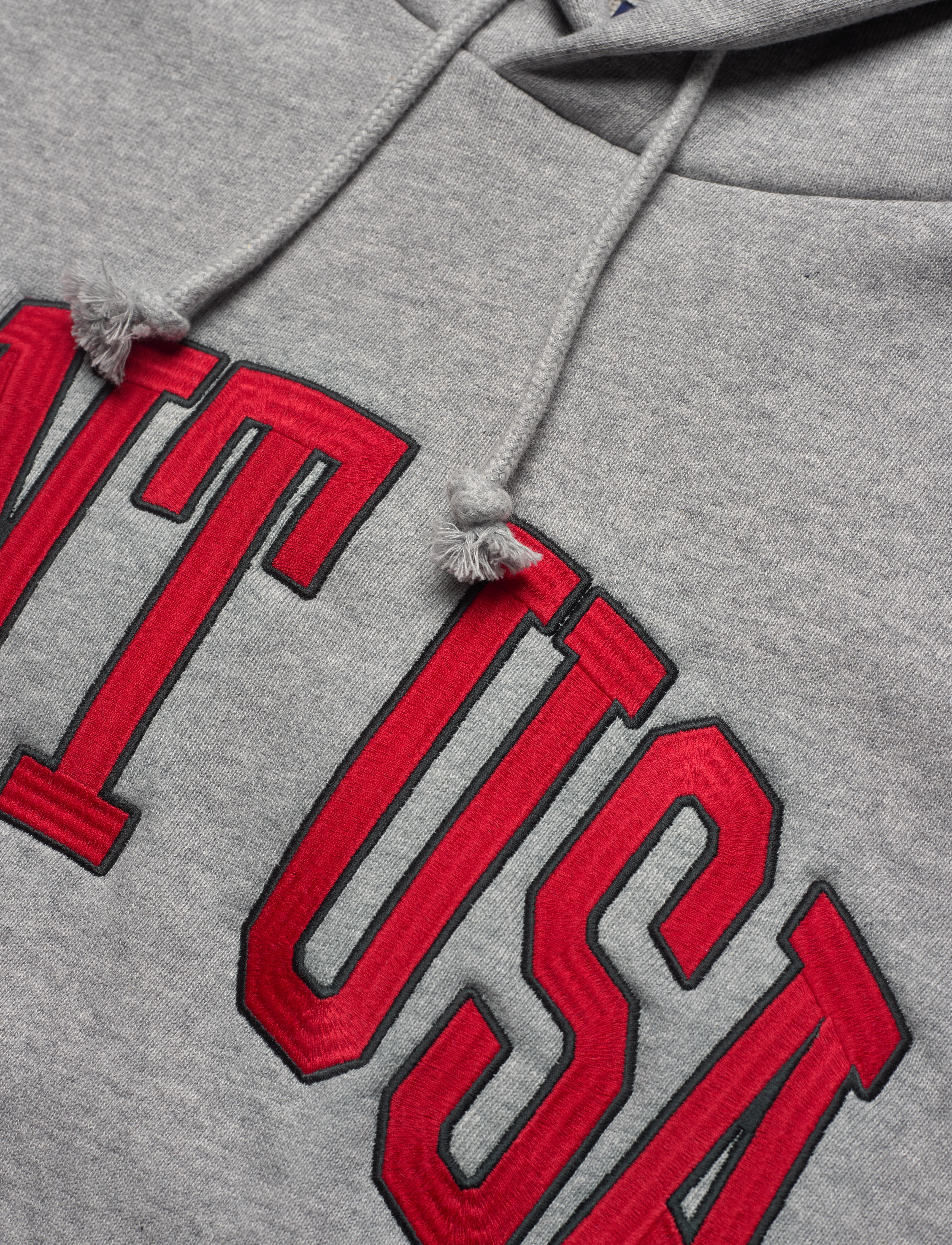 GANT - D1. GANT USA SWEAT HOODIE - grey melange - 2