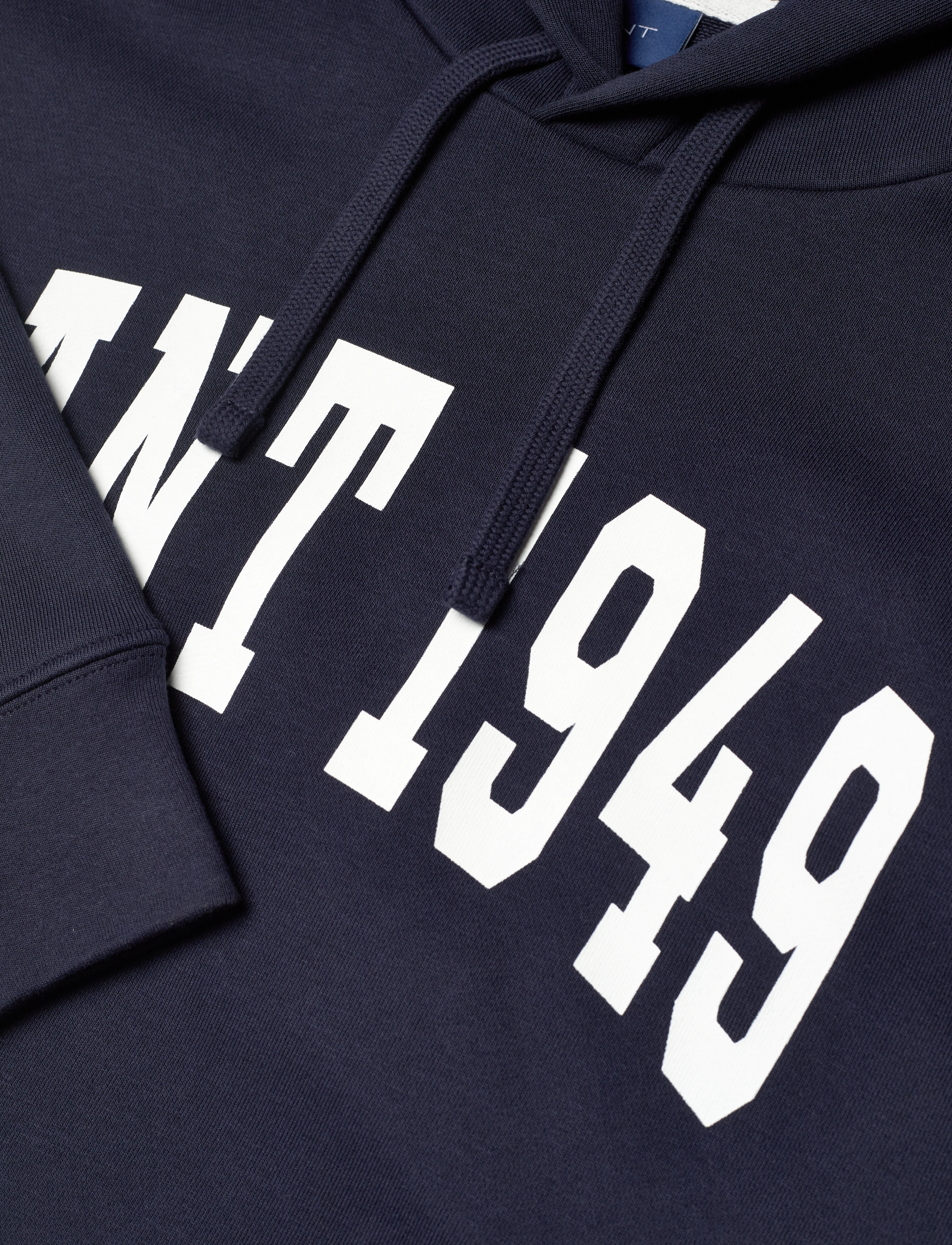 GANT - MD. FALL HOODIE SWEAT - evening blue - 2