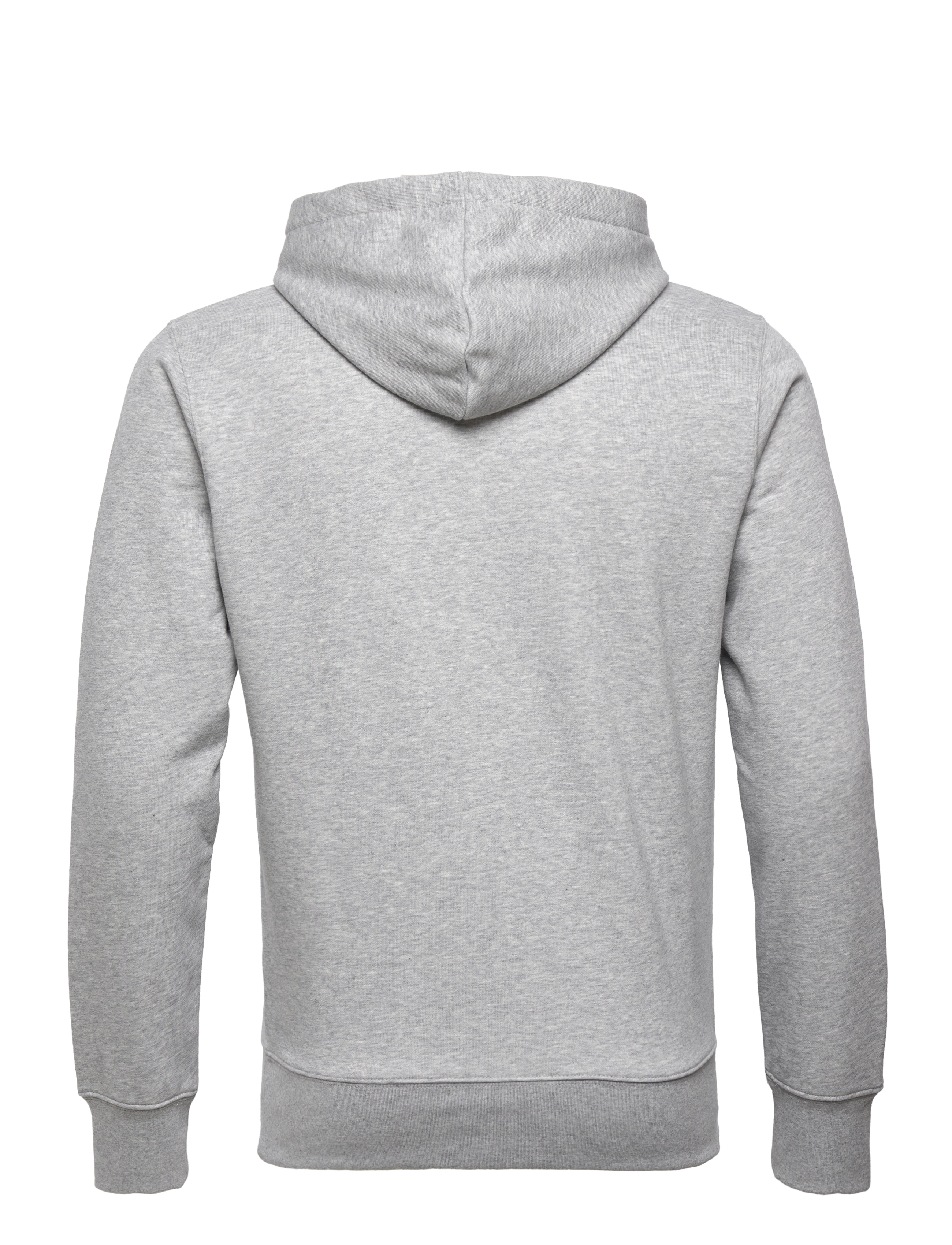 GANT - MD. FALL HOODIE SWEAT - grey melange - 1