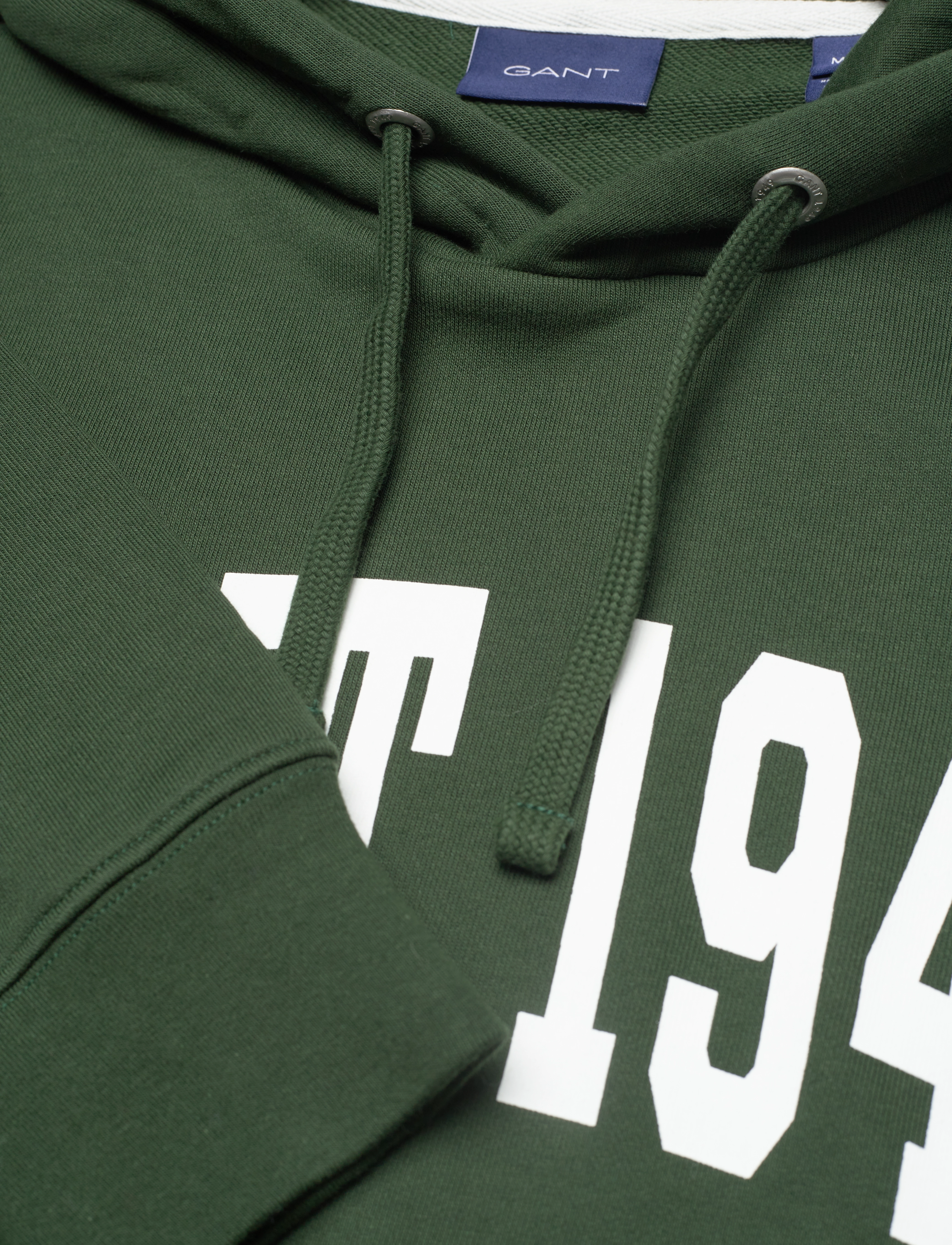 GANT - MD. FALL HOODIE SWEAT - storm green - 2
