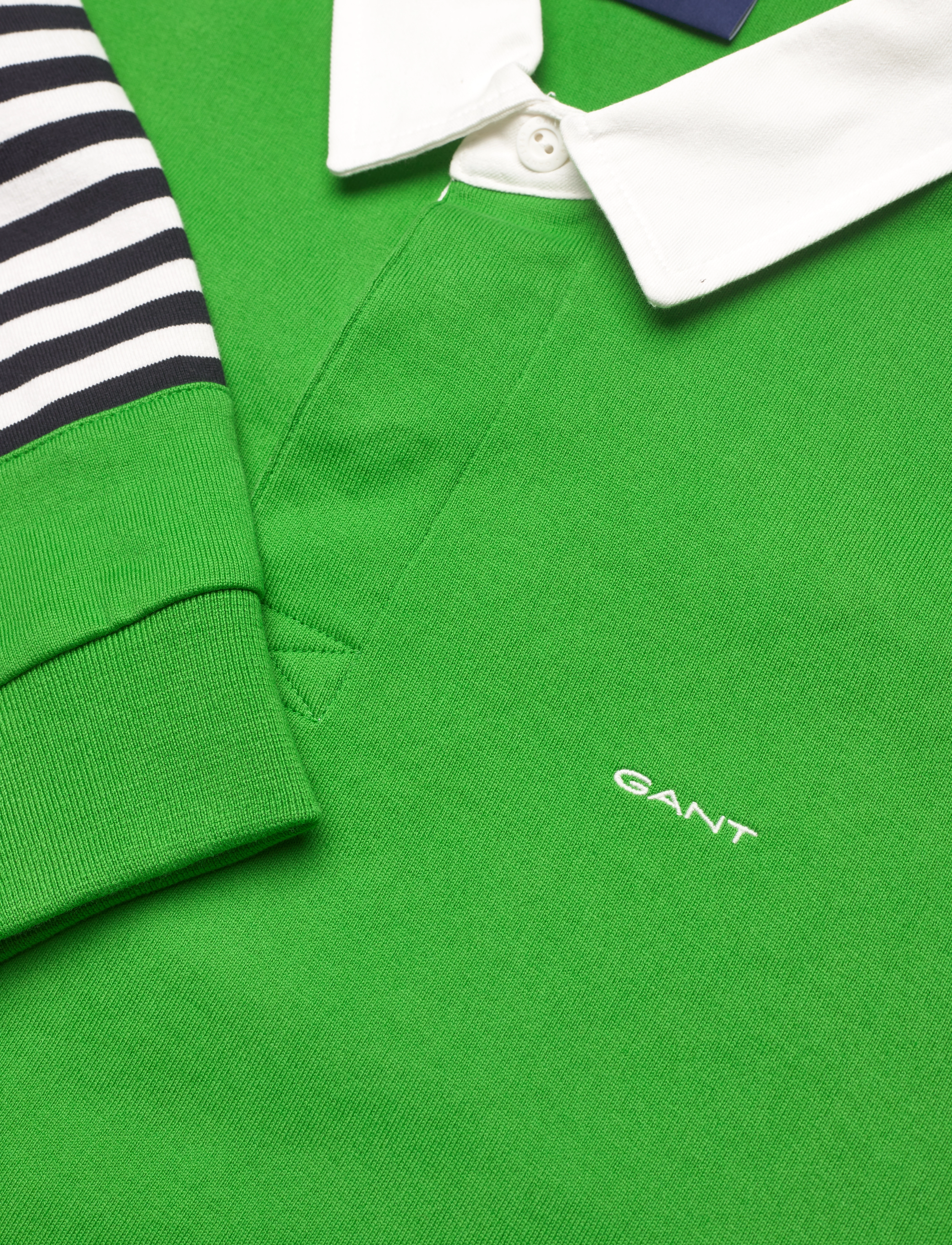 GANT - D2. STRIPED HEAVY RUGGER - summer green - 2