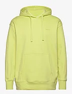 GANT ICON HOODIE - LIME GREEN