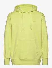 GANT - GANT ICON HOODIE - svetarit - lime green - 0