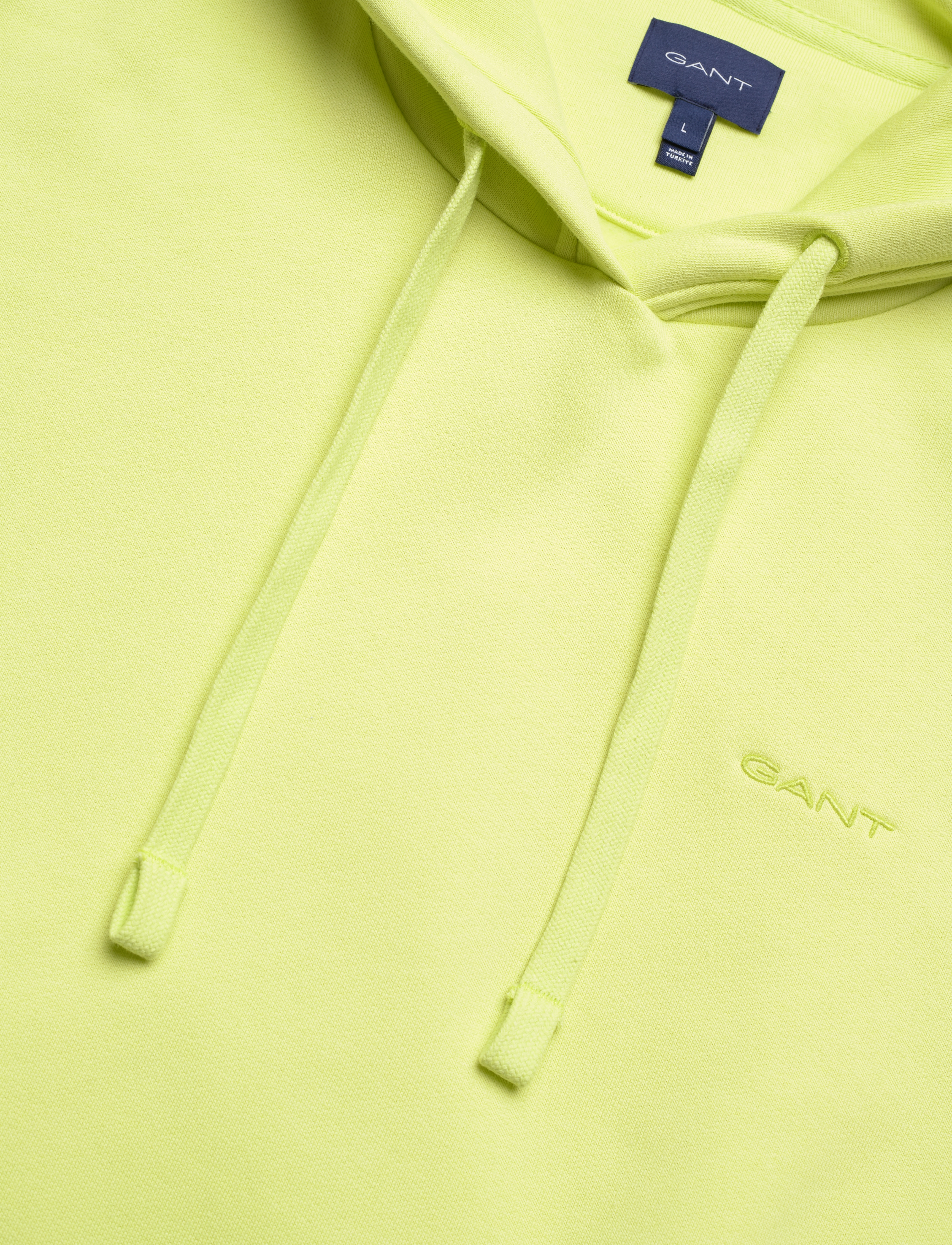 GANT - GANT ICON HOODIE - lime green - 2