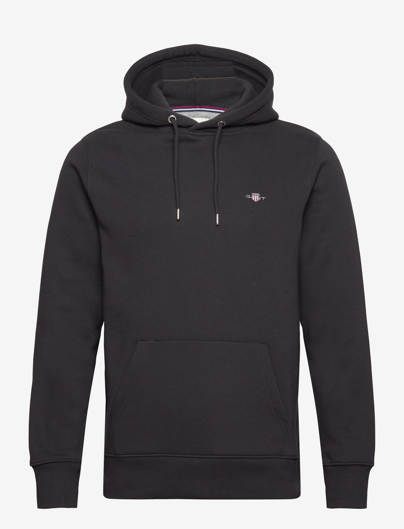 GANT - REG SHIELD HOODIE - hoodies - black - 1