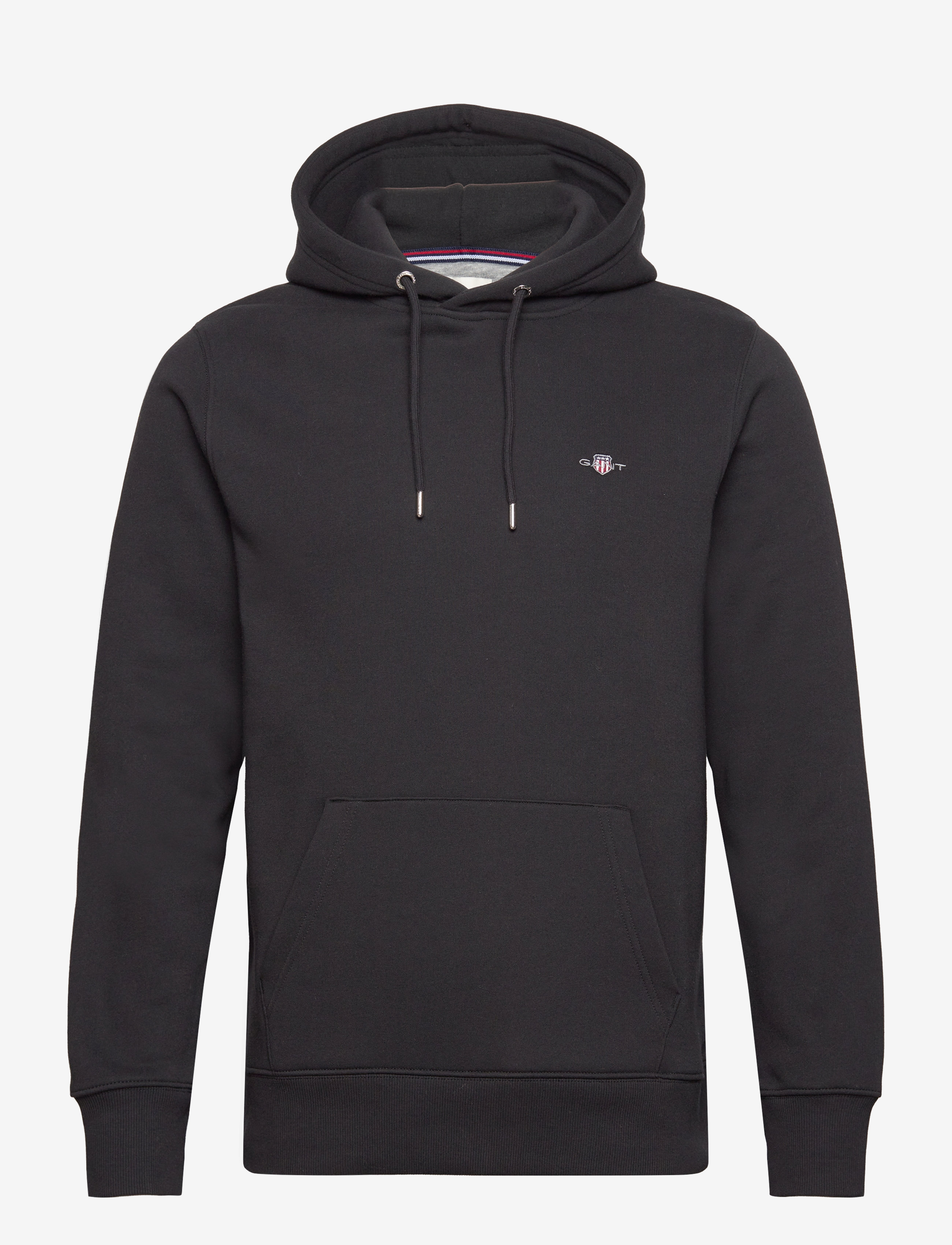 Gant - REG SHIELD HOODIE - hoodies - black - 1