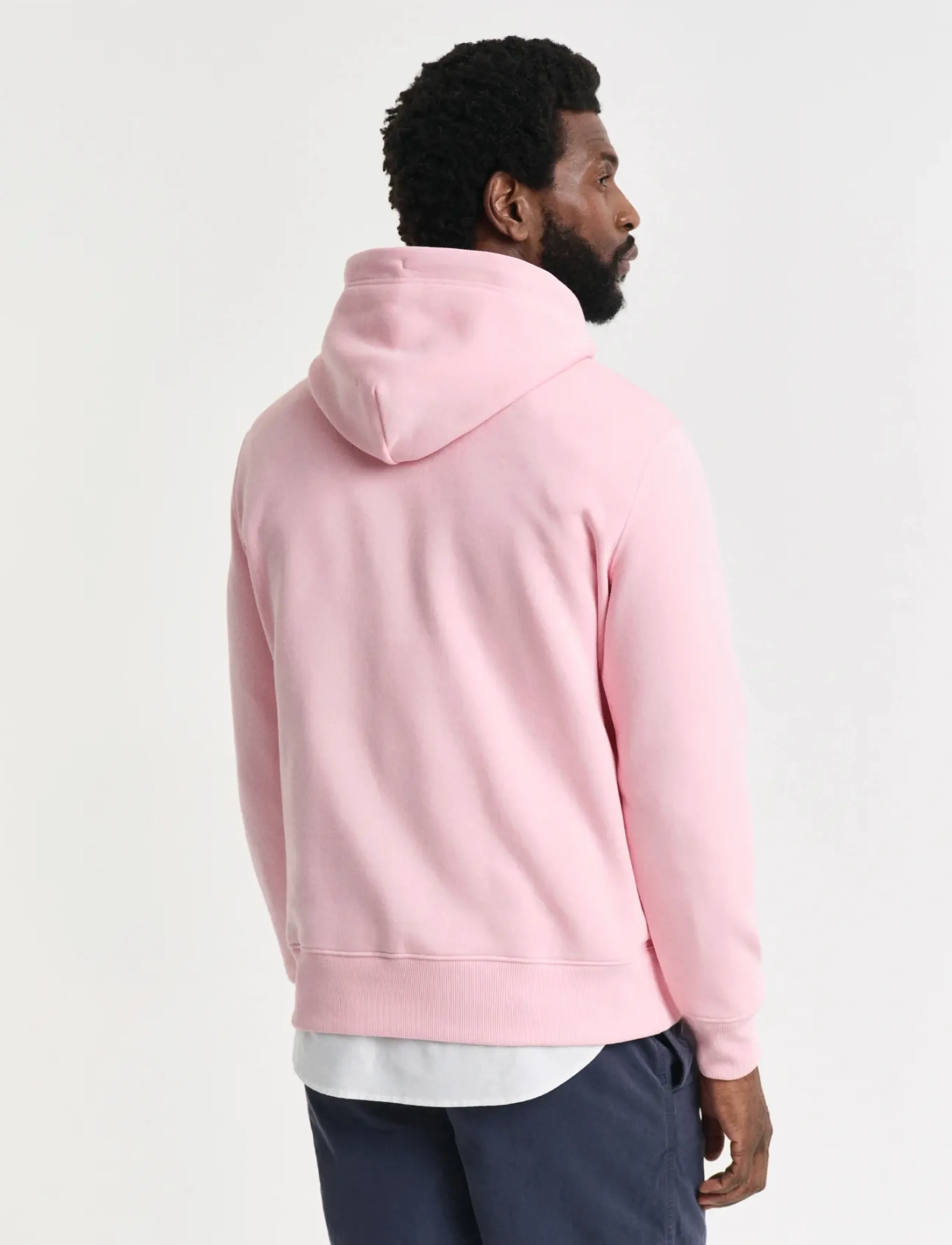 Gant - REG SHIELD HOODIE - kapuzenpullover - california pink - 3