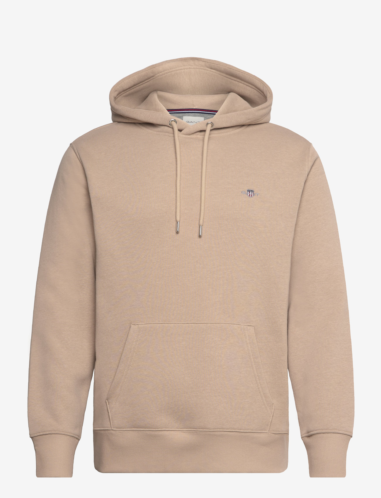 GANT - REG SHIELD HOODIE - hoodies - dry sand - 0