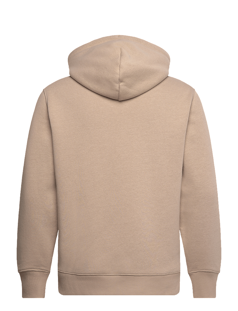 GANT - REG SHIELD HOODIE - hoodies - dry sand - 1