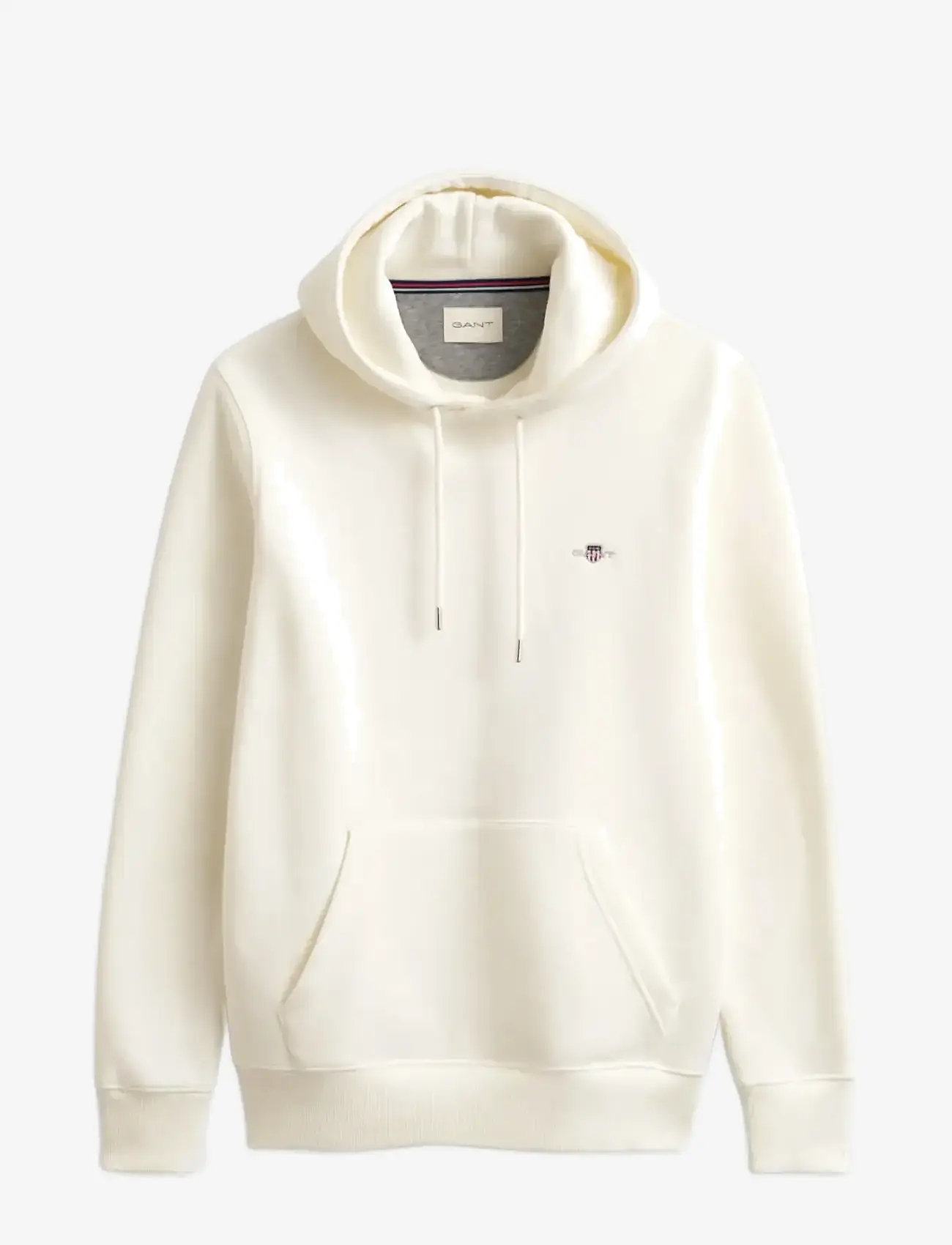 GANT - REG SHIELD HOODIE - hoodies - eggshell - 1