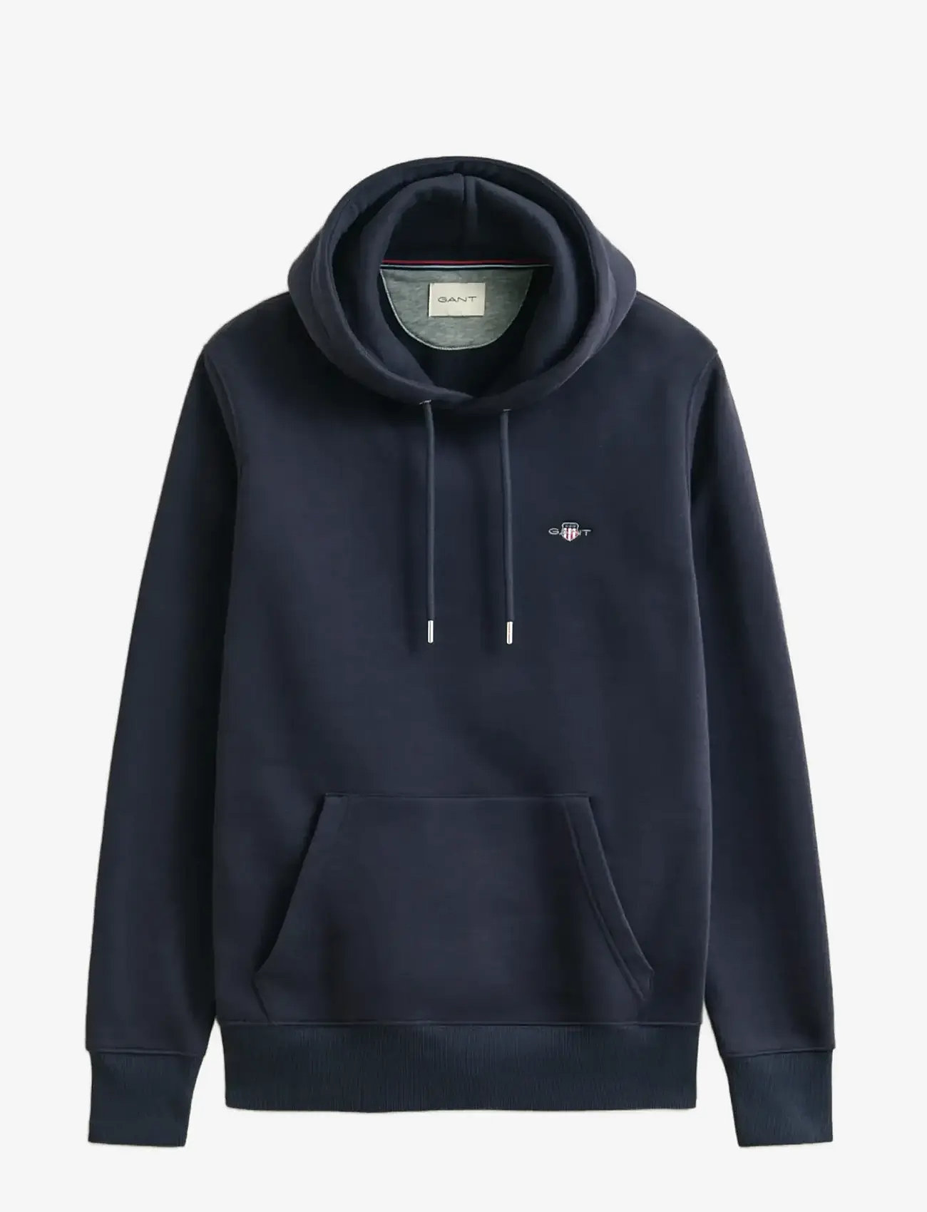 GANT - REG SHIELD HOODIE - hoodies - evening blue - 1