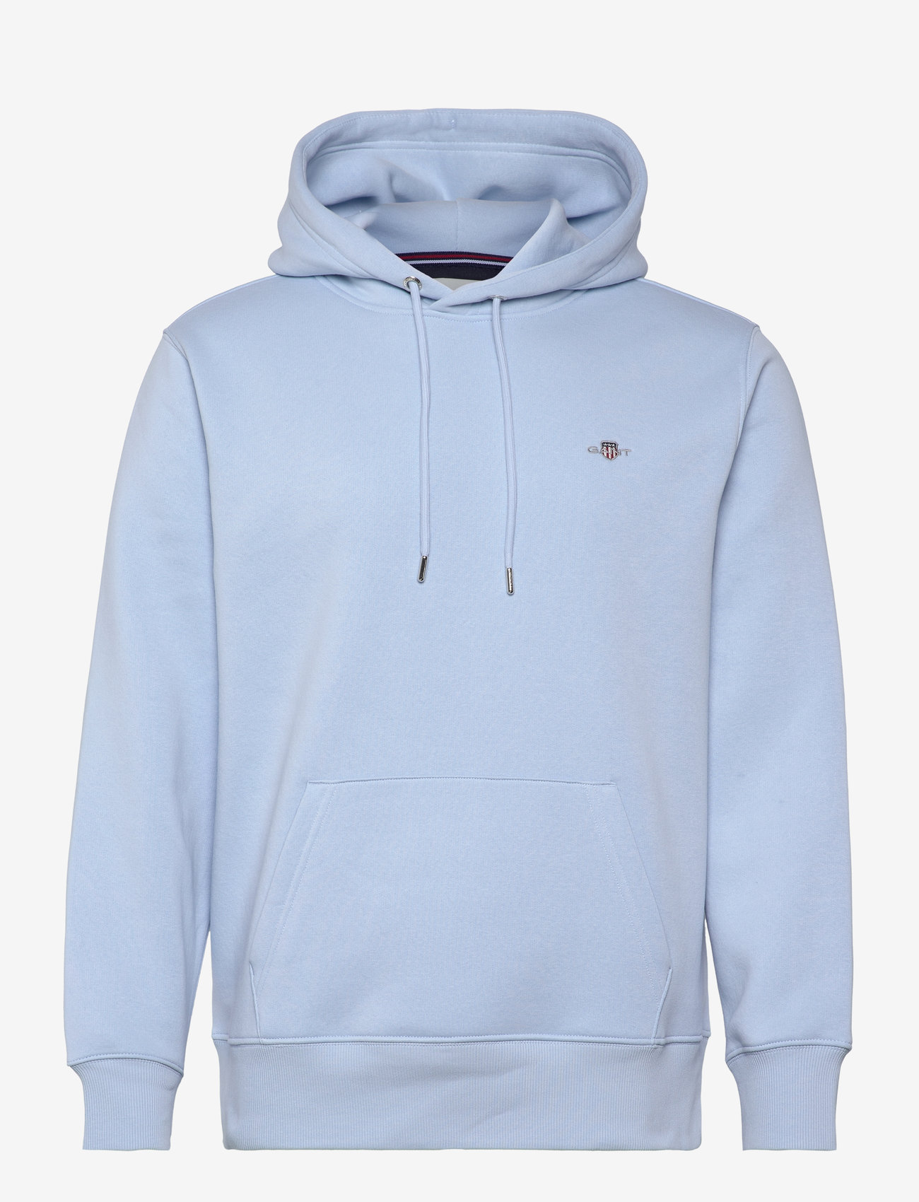 Gant - REG SHIELD HOODIE - hættetrøjer - fresh blue - 0
