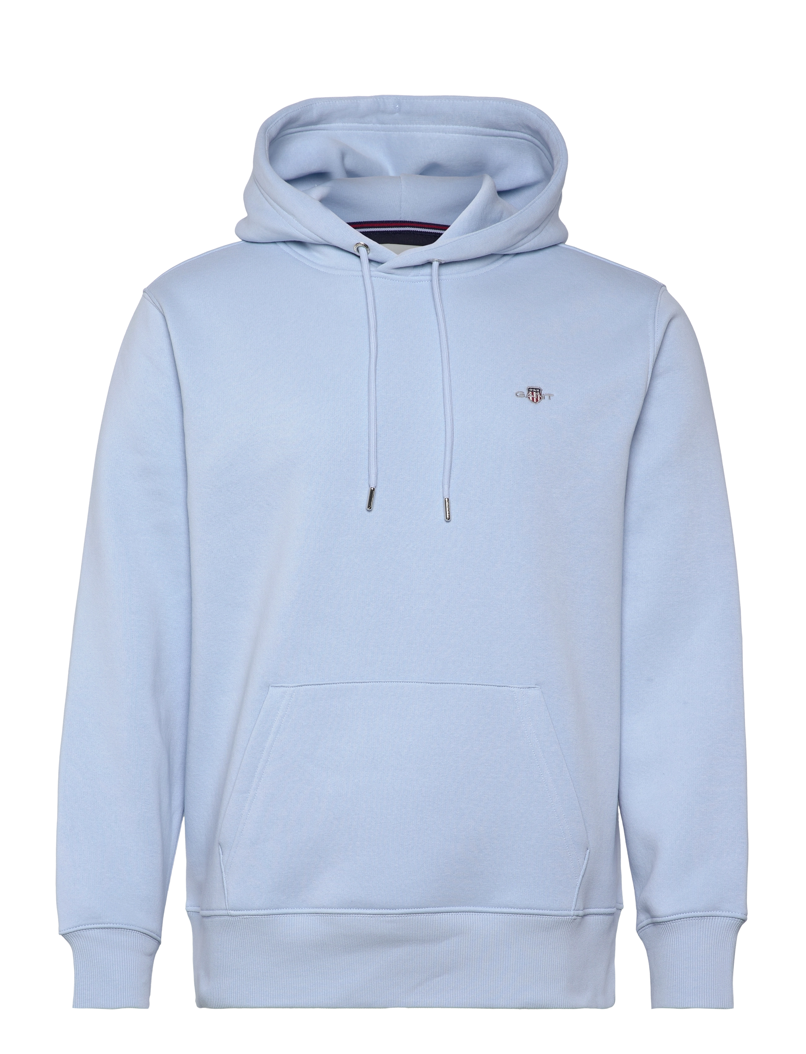 Gant REG SHIELD HOODIE - Kapuzenpullover - FRESH BLUE / blue