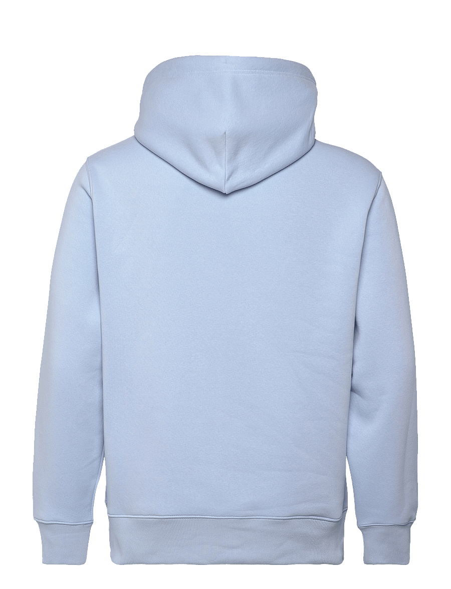 Gant - REG SHIELD HOODIE - hoodies - fresh blue - 2