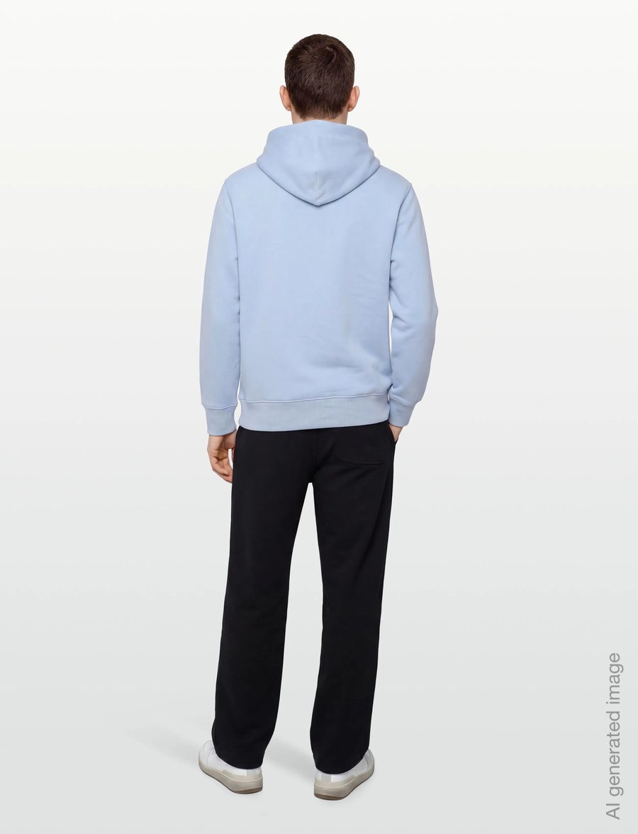 Gant - REG SHIELD HOODIE - hoodies - fresh blue - 4